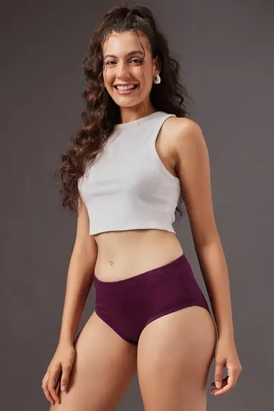 Tweens Cotton Classic Antimicrobial Hipster Panty Soft, Breathable & Stain-Resistant Everyday Comfort (Pack of 6) - Image 4