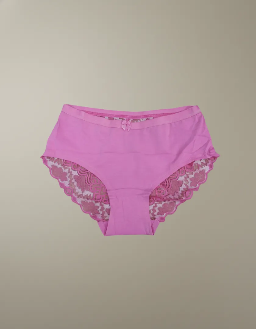Tweens Lace Panty Elegant Soft Stretch Intimate Wear (Pack of 2) - Image 3