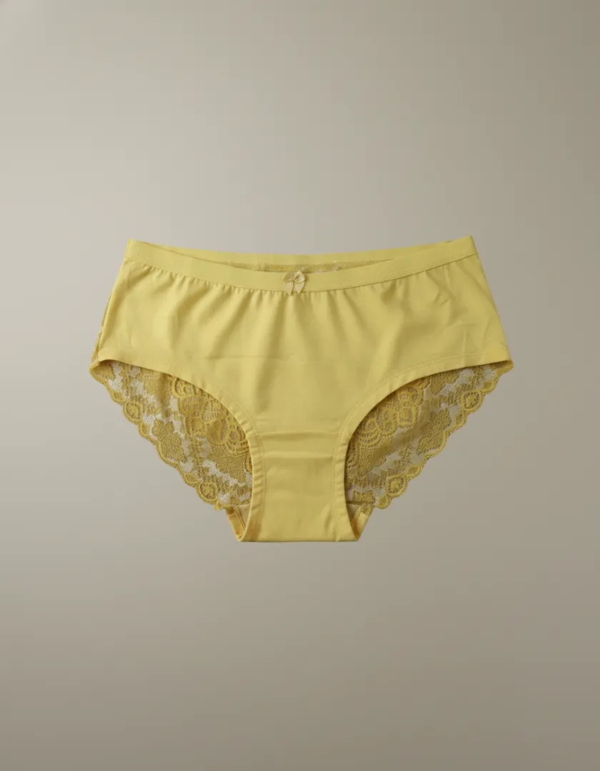 Tweens Lace Panty Elegant Soft Stretch Intimate Wear (Pack of 2) - Image 5