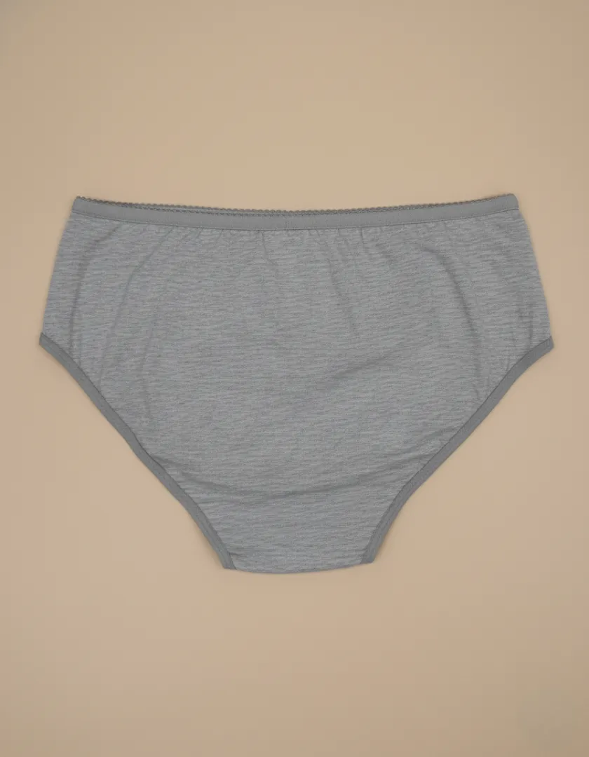 Tweens Cotton Spandex Hipster Panty Soft Stretch Mid-Rise Comfort Fit - Image 3
