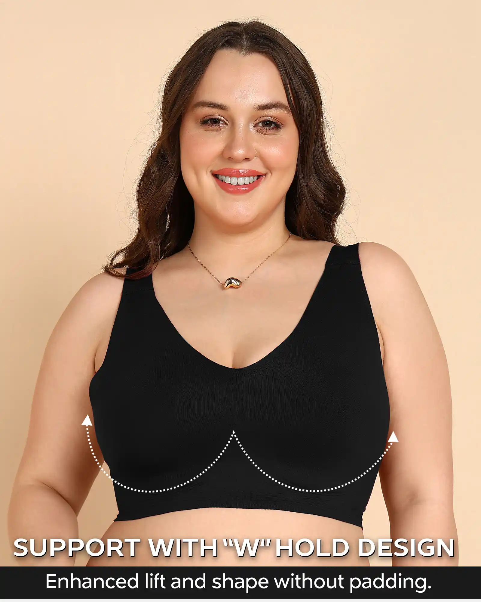 Tweens Bonded Breathable Cotton Non-Padded Full-Coverage Bra with Hidden Concealer (SB-935) - Image 57