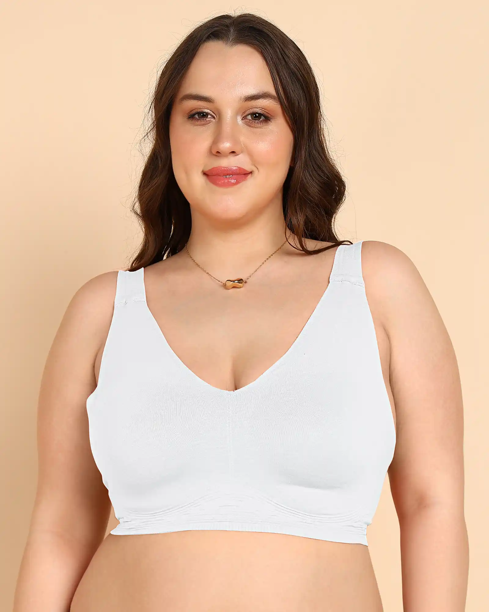 Tweens Bonded Breathable Cotton Non-Padded Full-Coverage Bra with Hidden Concealer (SB-935) - Image 67