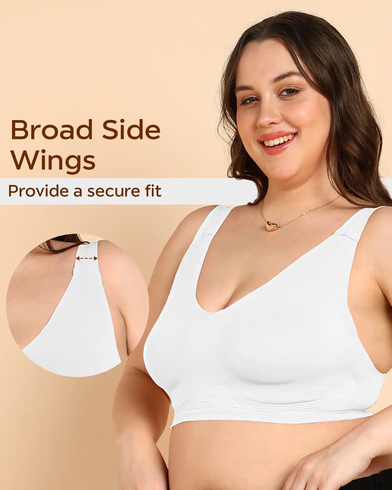 Tweens Bonded Breathable Cotton Non-Padded Full-Coverage Bra with Hidden Concealer (SB-935) - Image 72