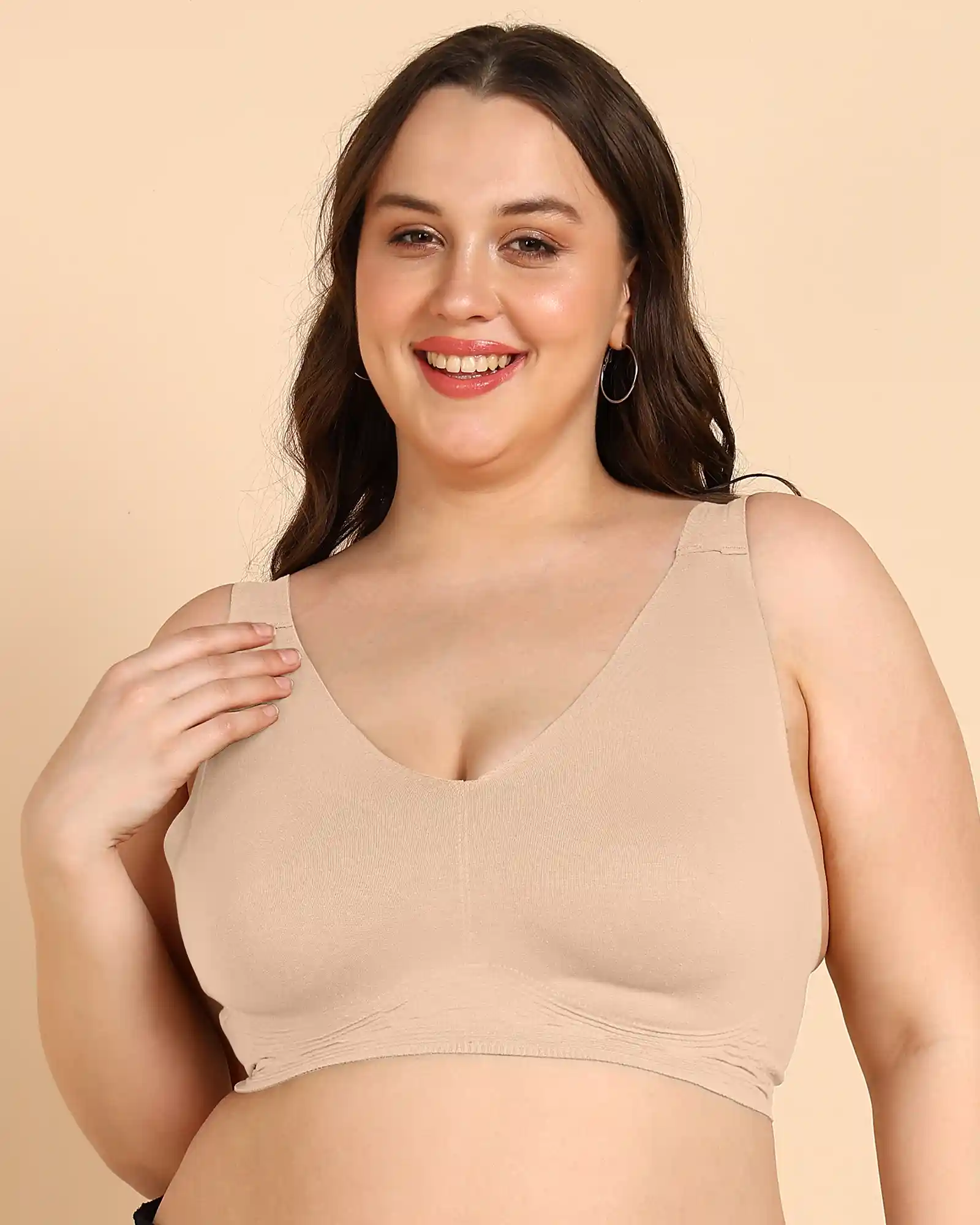 Tweens Bonded Breathable Cotton Non-Padded Full-Coverage Bra with Hidden Concealer (SB-935) - Image 79