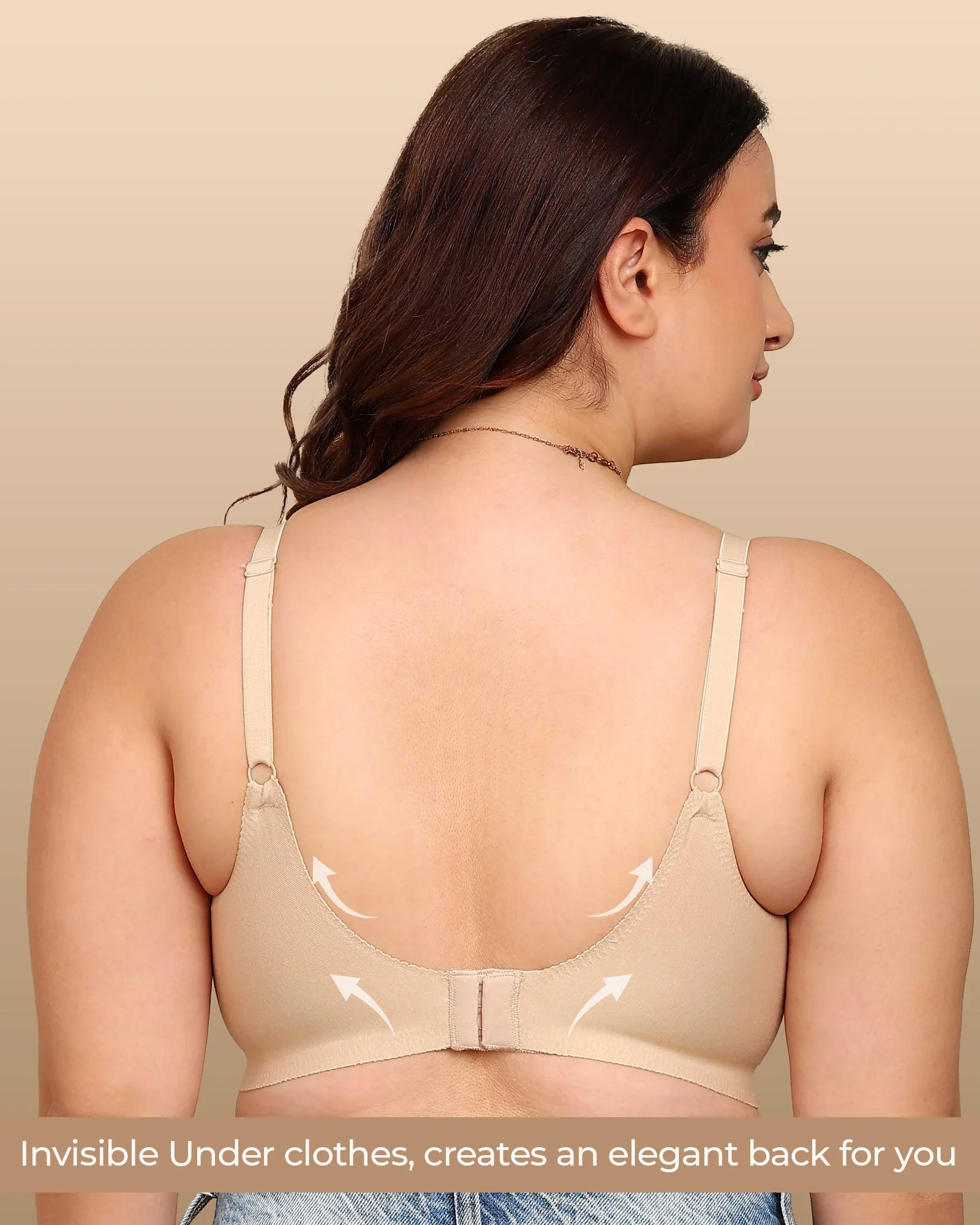 Tweens Bonded Breathable Cotton Non-Padded Full-Coverage Bra with Hidden Concealer (SB-935) - Image 15