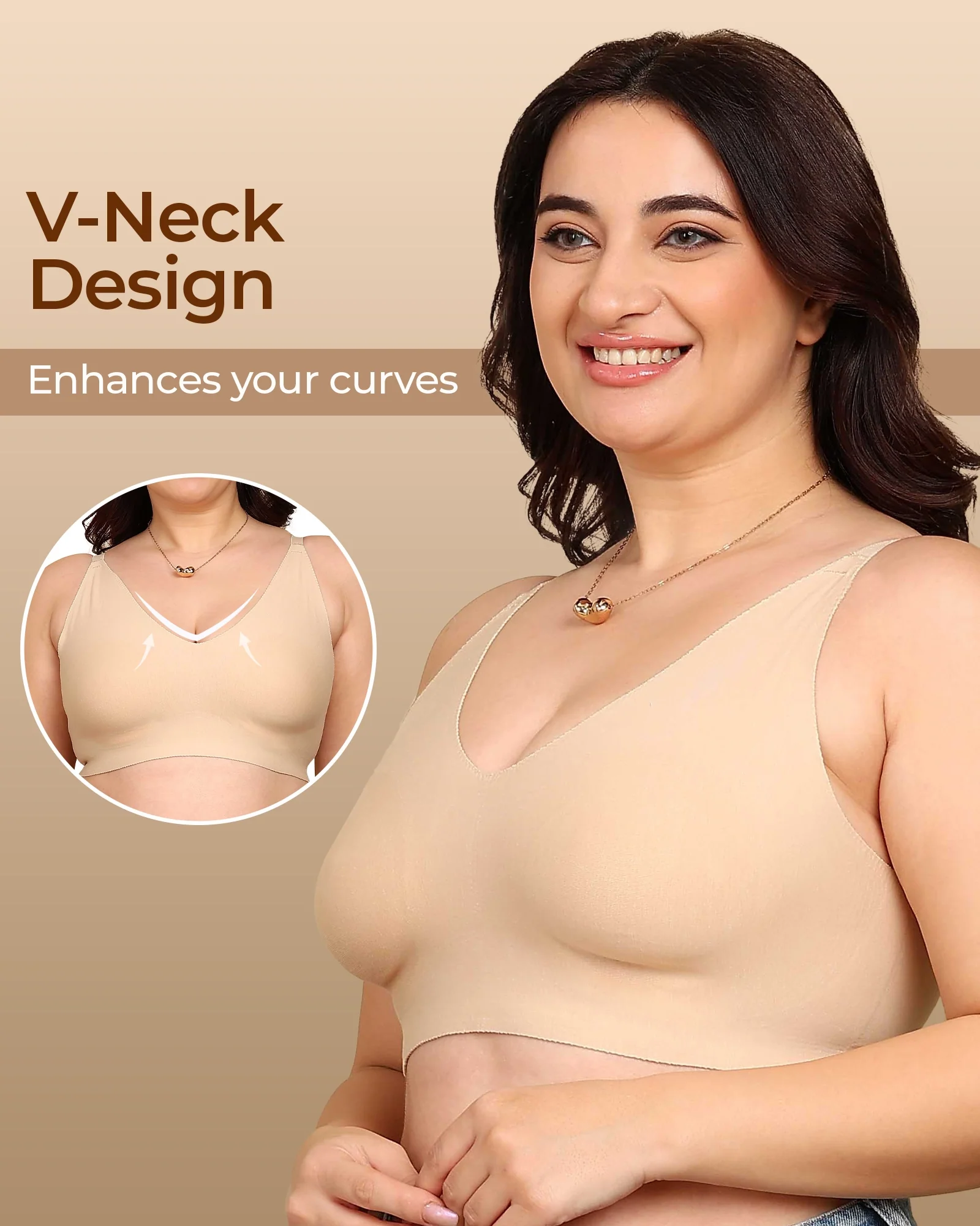 Tweens Bonded Breathable Cotton Non-Padded Full-Coverage Bra with Hidden Concealer (SB-935) - Image 16