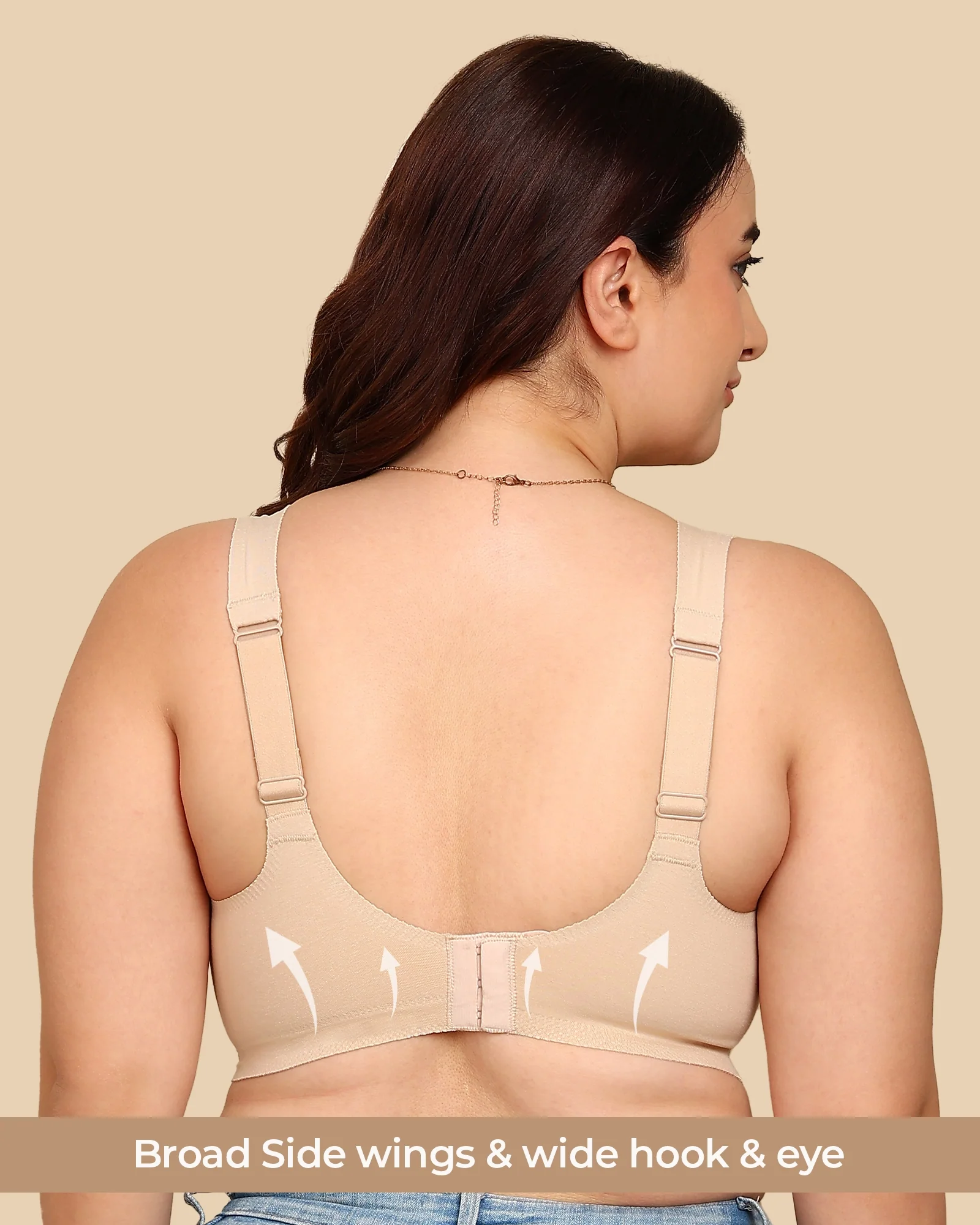 Tweens Bonded Breathable Cotton Non-Padded Full-Coverage Bra with Hidden Concealer (SB-935) - Image 21
