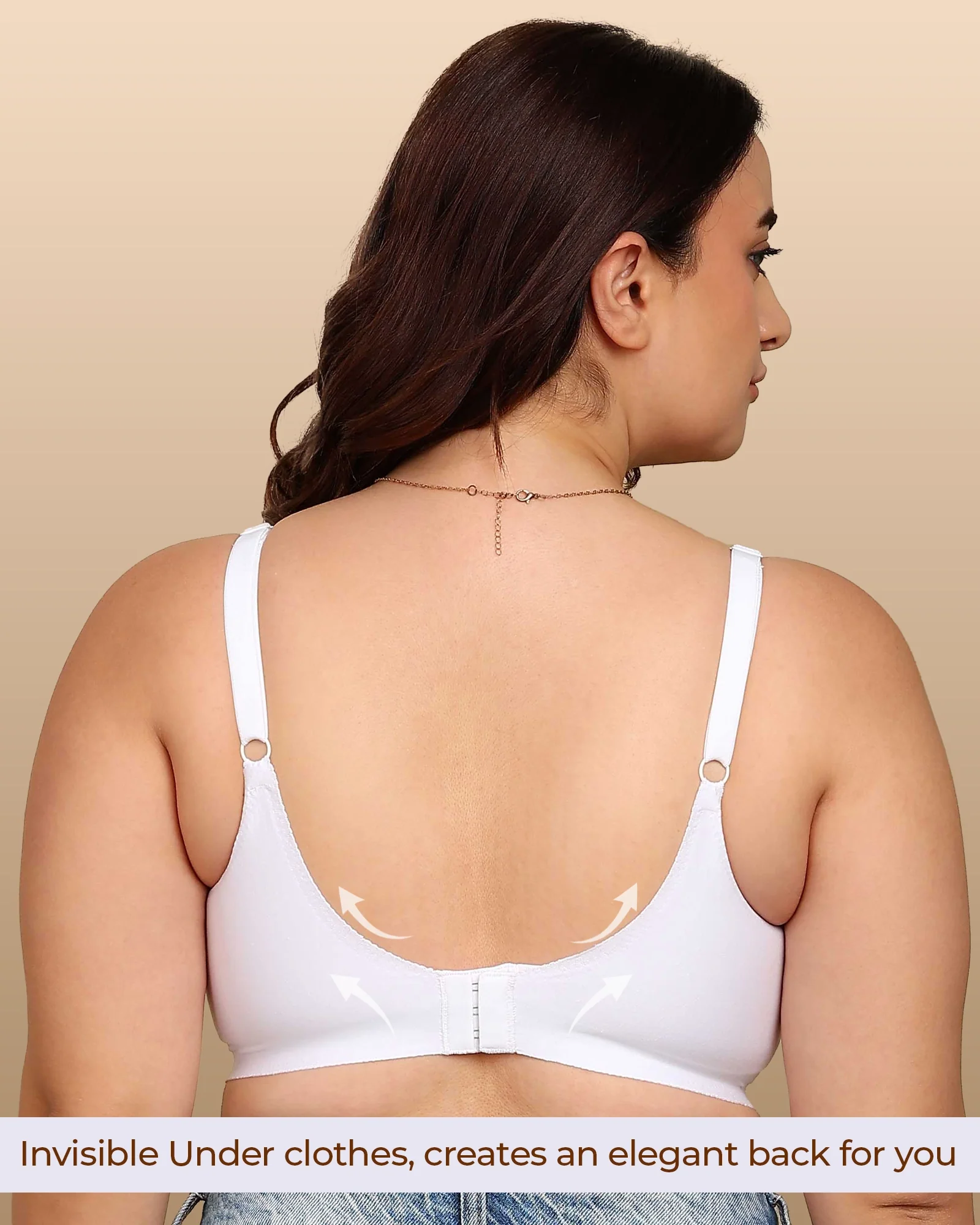 Tweens Bonded Breathable Cotton Non-Padded Full-Coverage Bra with Hidden Concealer (SB-935) - Image 26