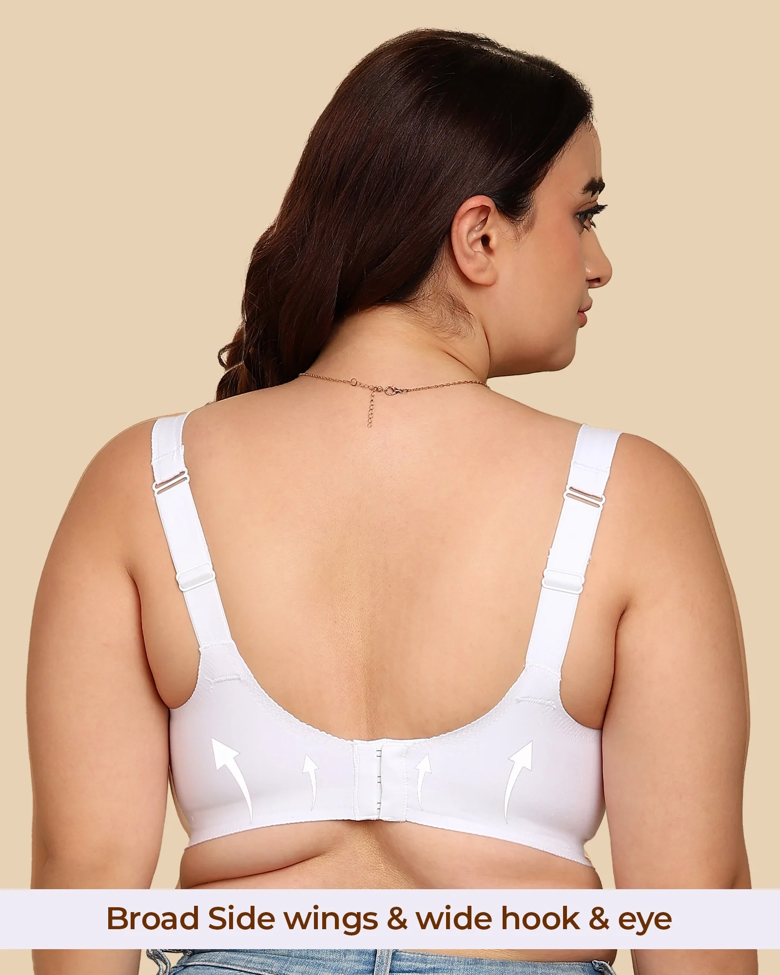 Tweens Bonded Breathable Cotton Non-Padded Full-Coverage Bra with Hidden Concealer (SB-935) - Image 32