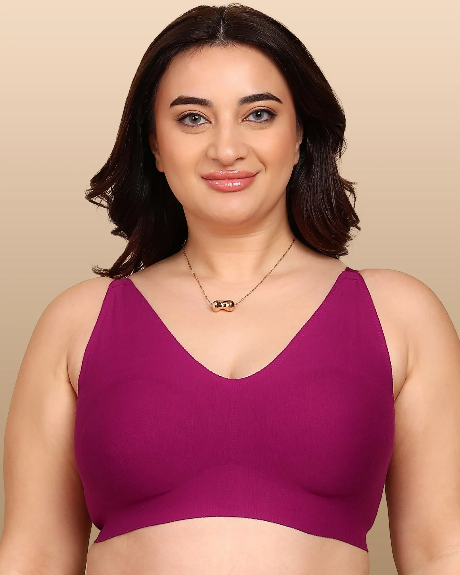 Tweens Bonded Breathable Cotton Non-Padded Full-Coverage Bra with Hidden Concealer (SB-935) - Image 45