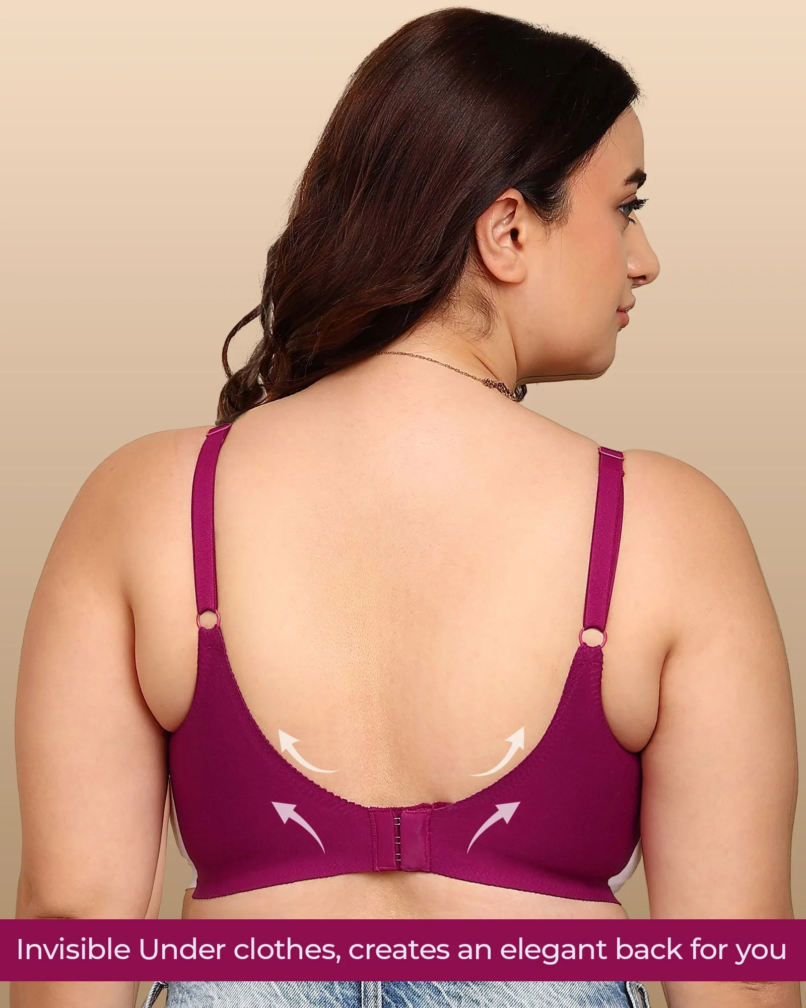 Tweens Bonded Breathable Cotton Non-Padded Full-Coverage Bra with Hidden Concealer (SB-935) - Image 48