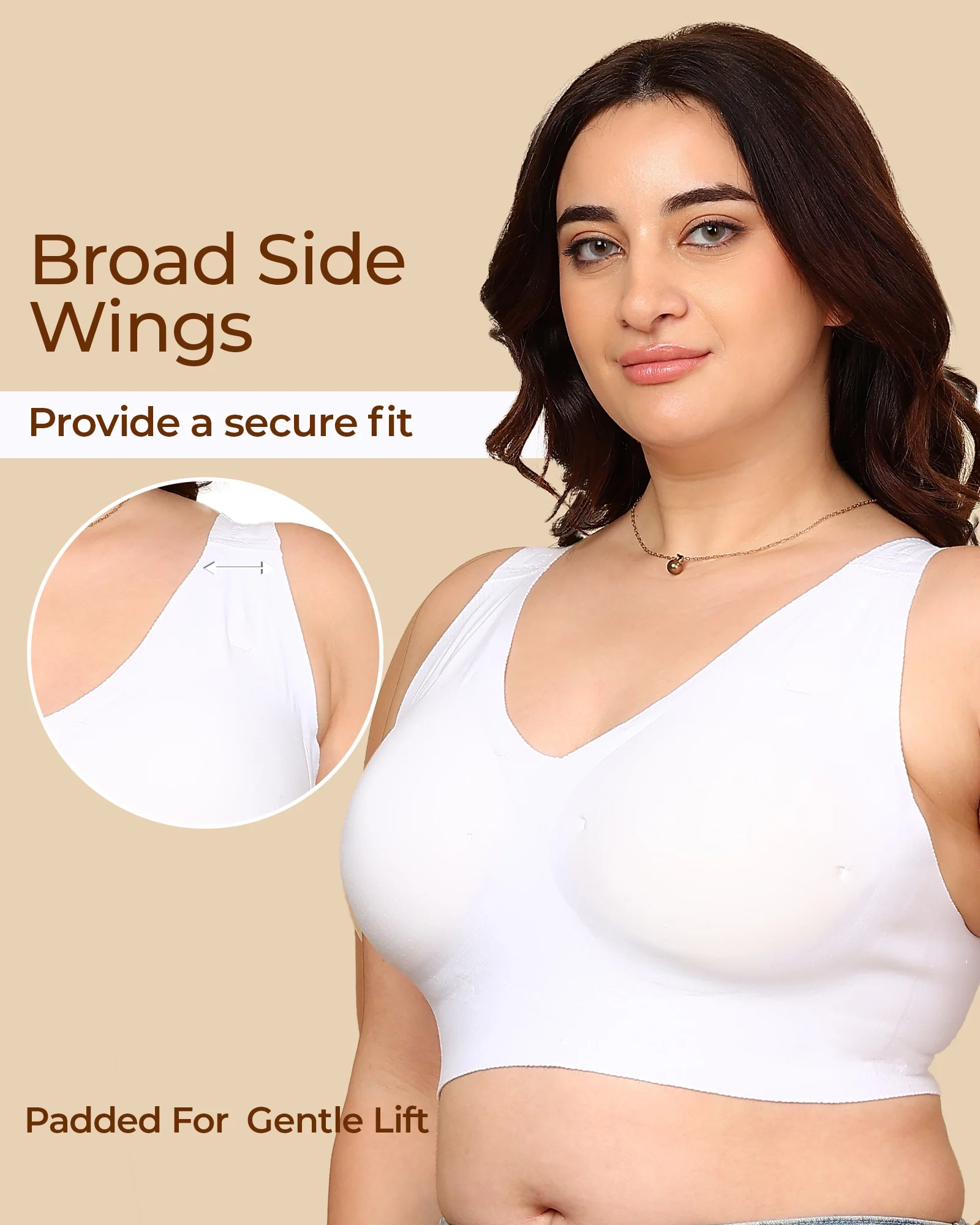 Tweens Bonded Breathable Cotton Padded Full-Coverage Bra (SB-938) - Image 30