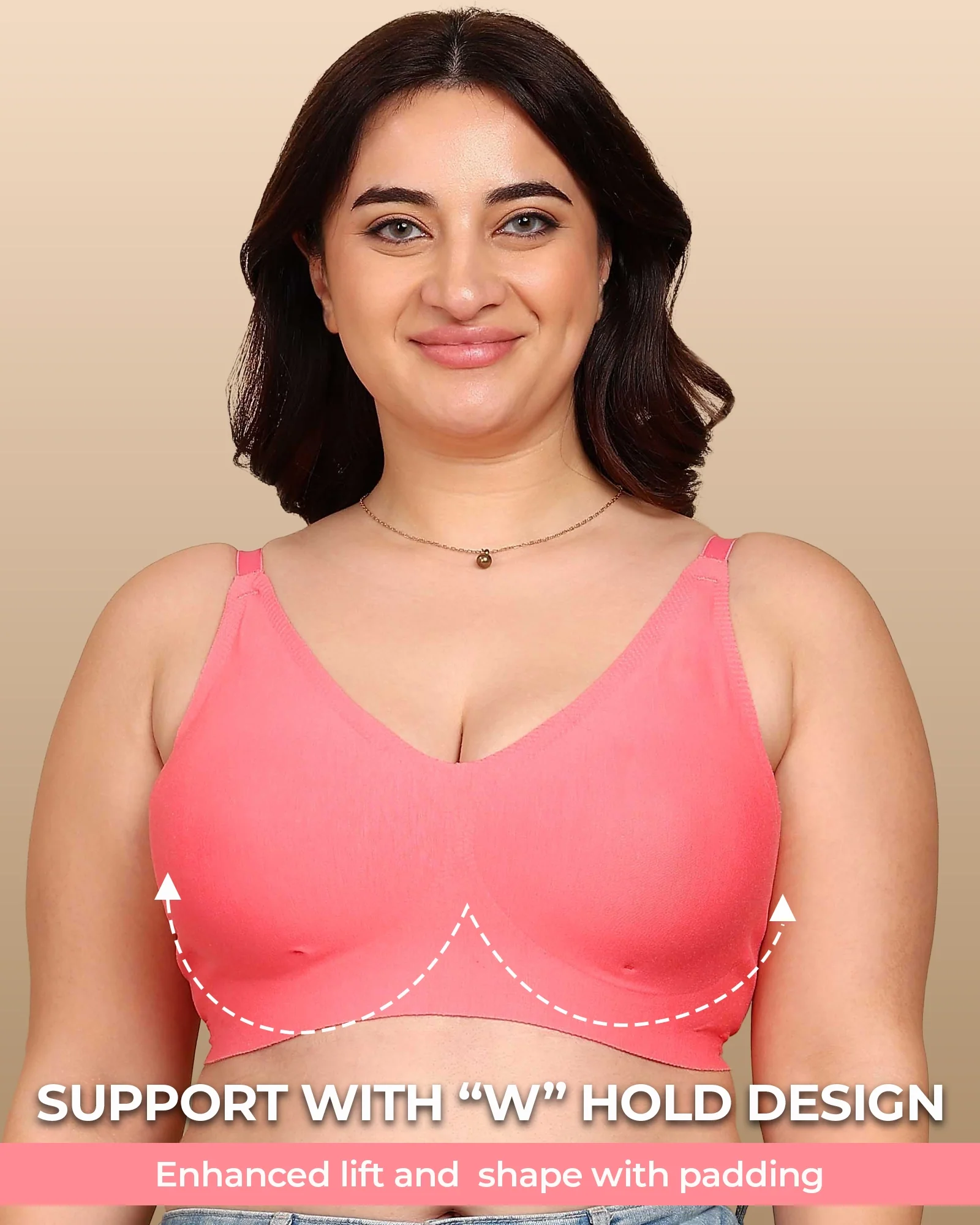 Tweens Bonded Breathable Cotton Padded Full-Coverage Bra (SB-938) - Image 34