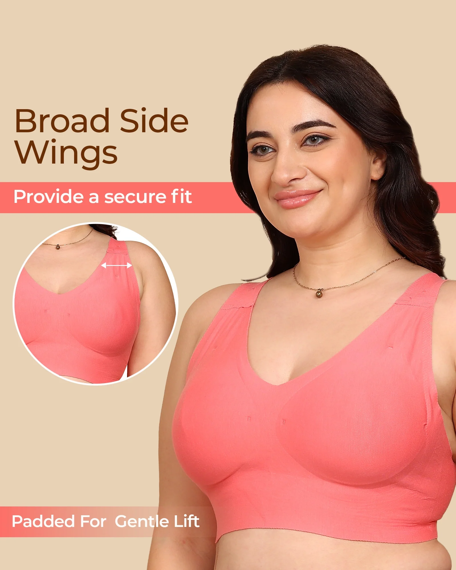 Tweens Bonded Breathable Cotton Padded Full-Coverage Bra (SB-938) - Image 40