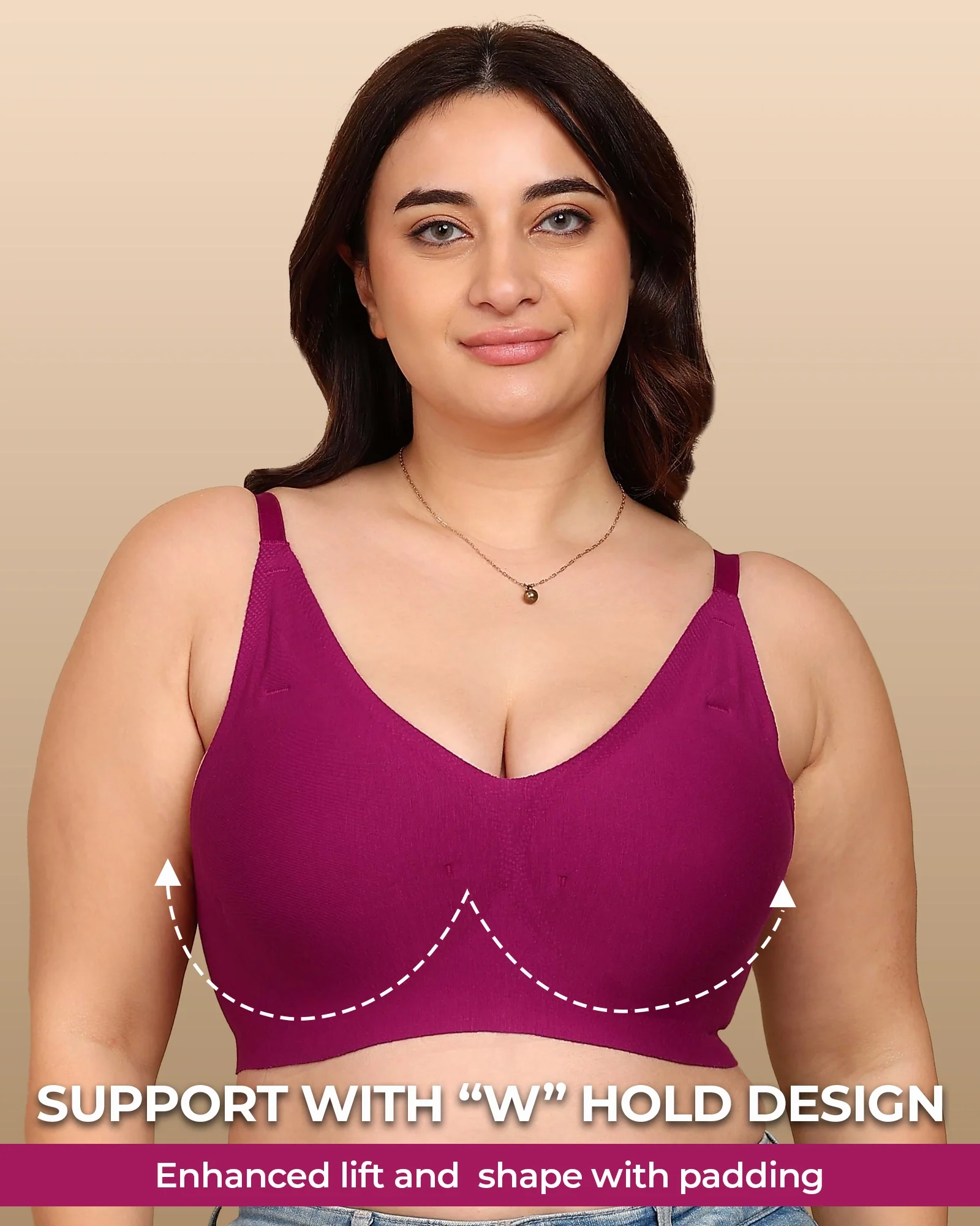 Tweens Bonded Breathable Cotton Padded Full-Coverage Bra (SB-938) - Image 43