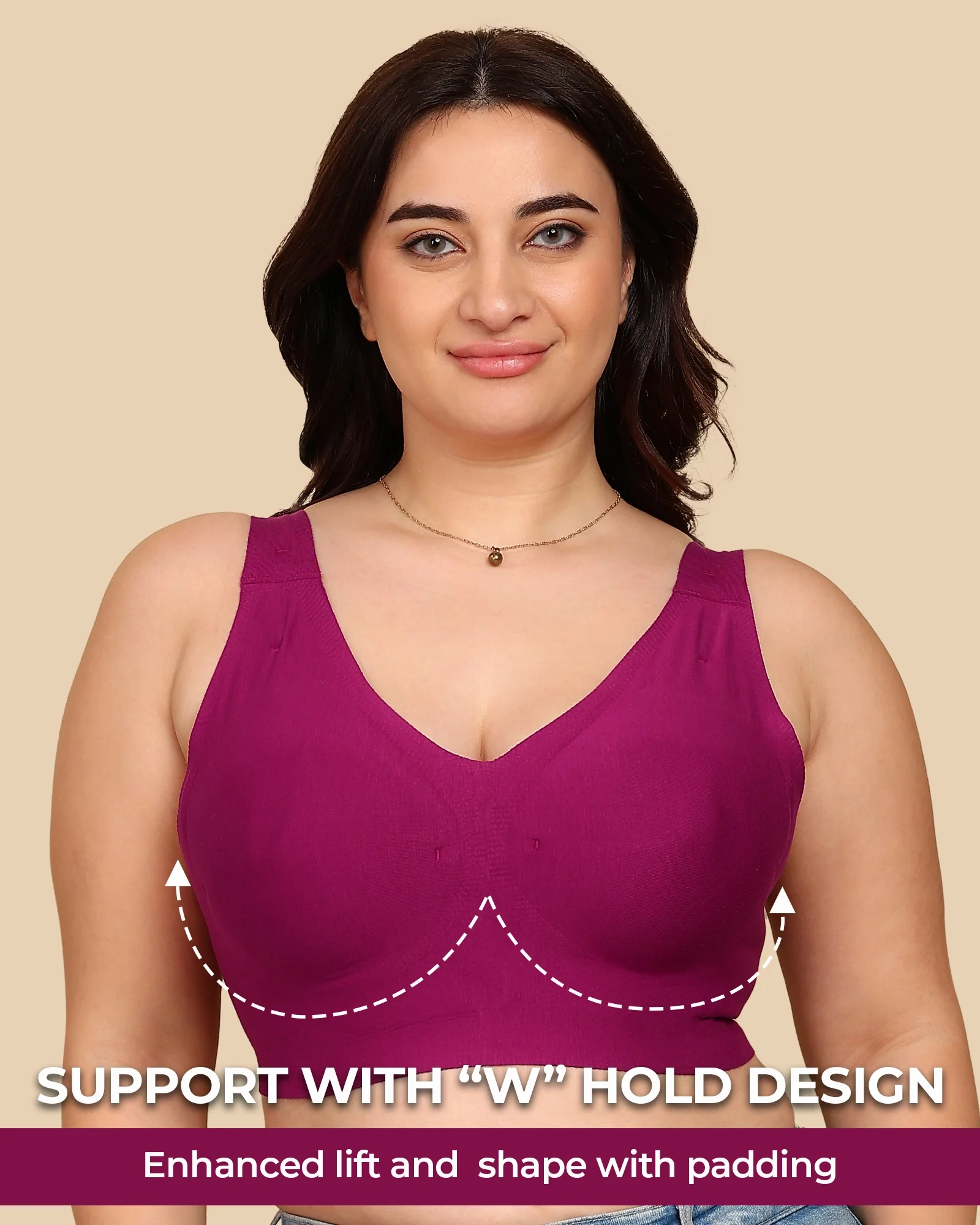 Tweens Bonded Breathable Cotton Padded Full-Coverage Bra (SB-938) - Image 47