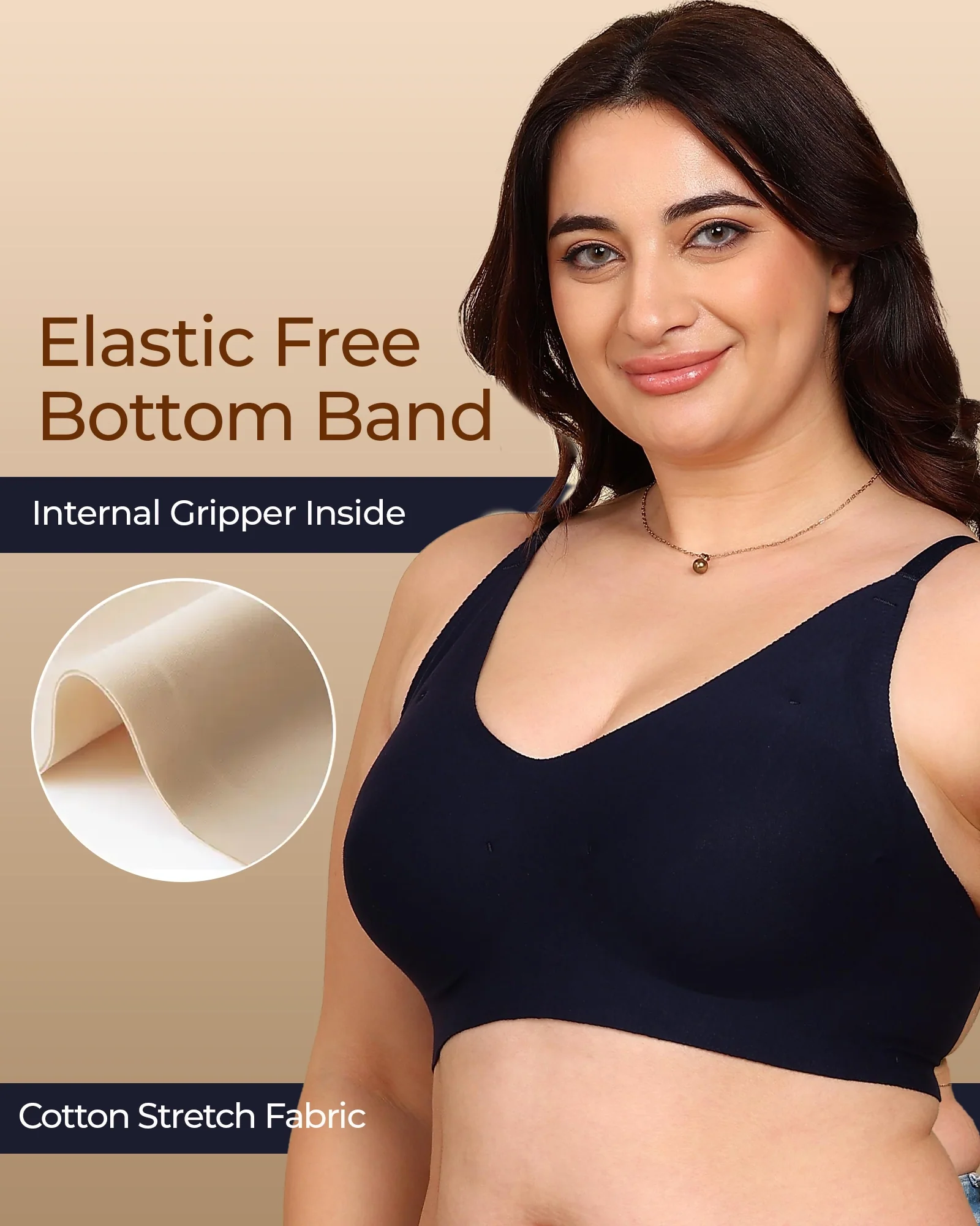 Tweens Bonded Breathable Cotton Padded Full-Coverage Bra (SB-938) - Image 52