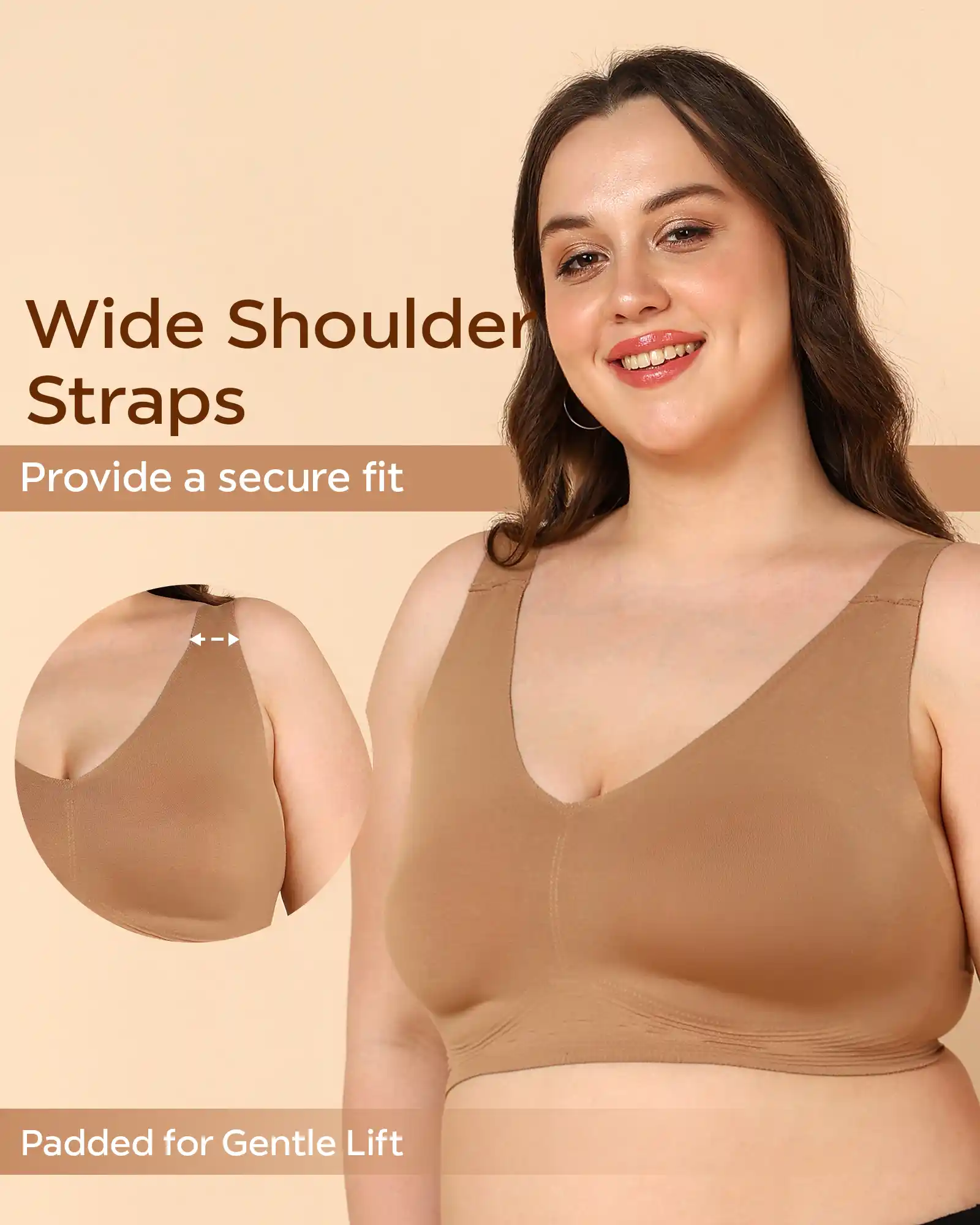 Tweens Bonded Breathable Cotton Plus-Size Padded Full-Coverage Bra (SB-918) - Image 5