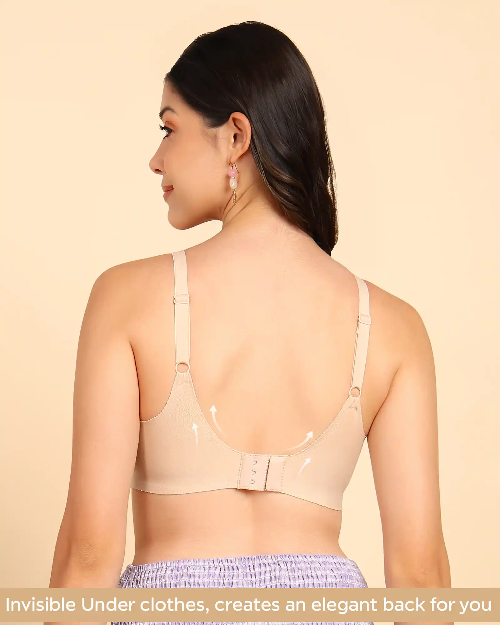 Tweens Bonded Breathable Cotton Padded Full-Coverage Bra (SB-938-Skin) - Image 5