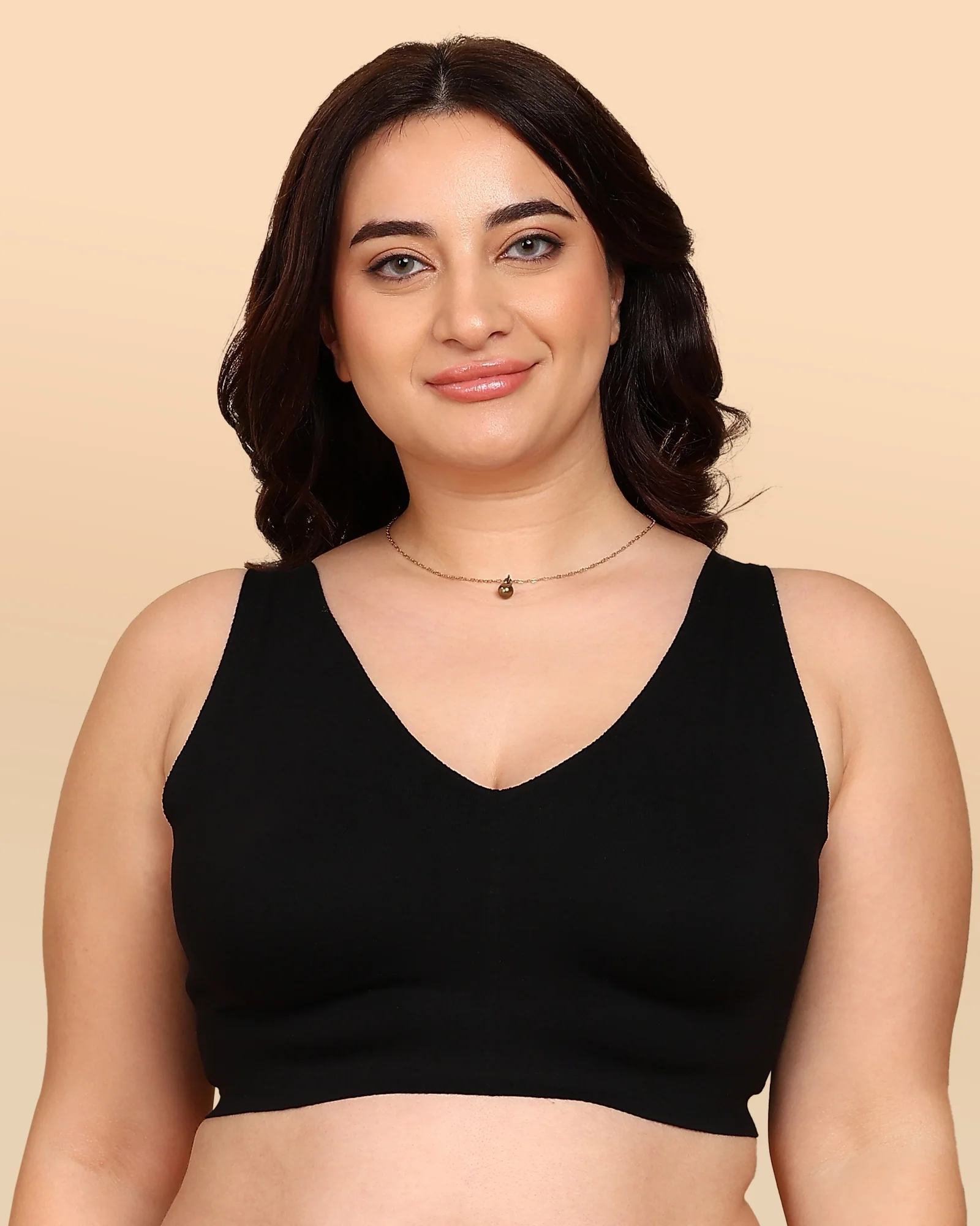 Tweens Bonded Breathable Cotton Plus-Size Full-Coverage Bra with Hidden Concealer (TW-SB-915) - Image 31