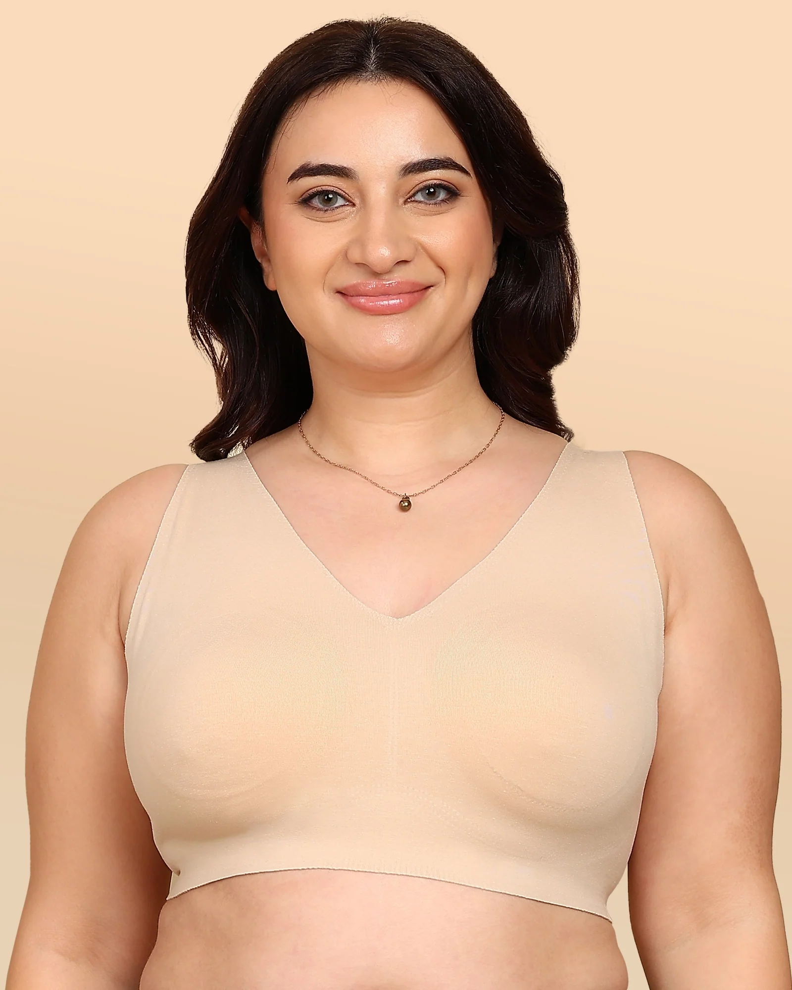 Tweens Bonded Breathable Cotton Plus-Size Full-Coverage Bra with Hidden Concealer (TW-SB-915) - Image 6