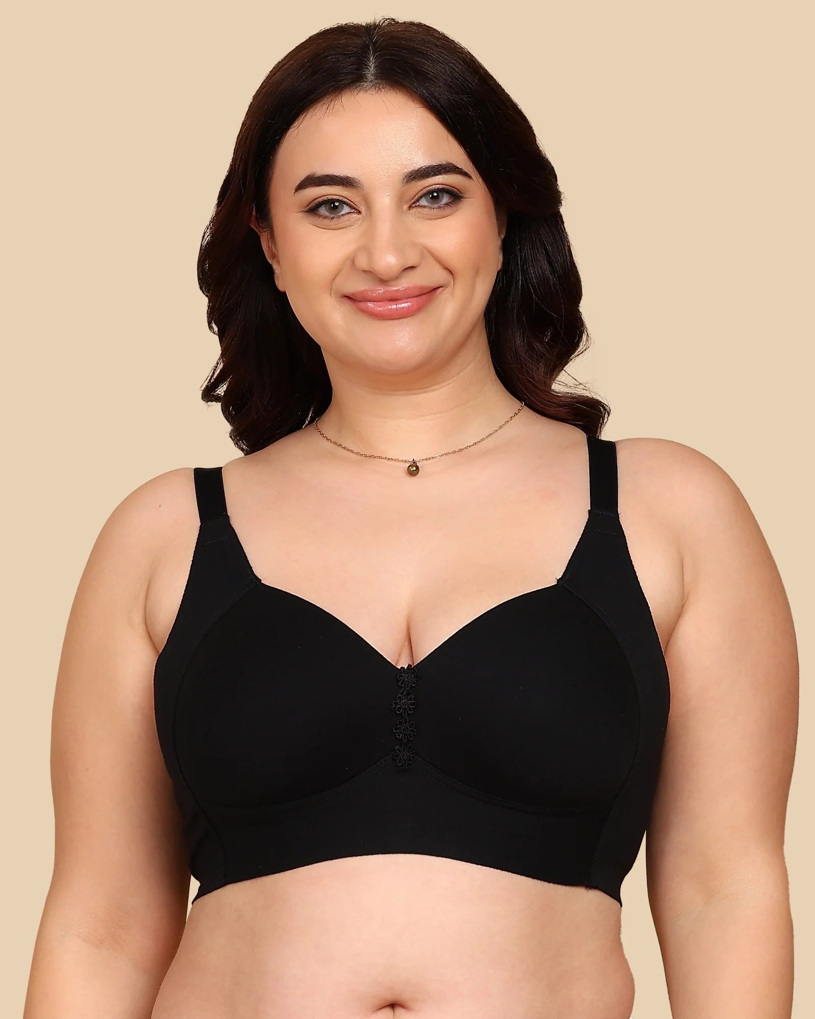Tweens Bonded Breathable Cotton Plus-Size Padded M-Frame Minimiser (SB-9203) - Image 19