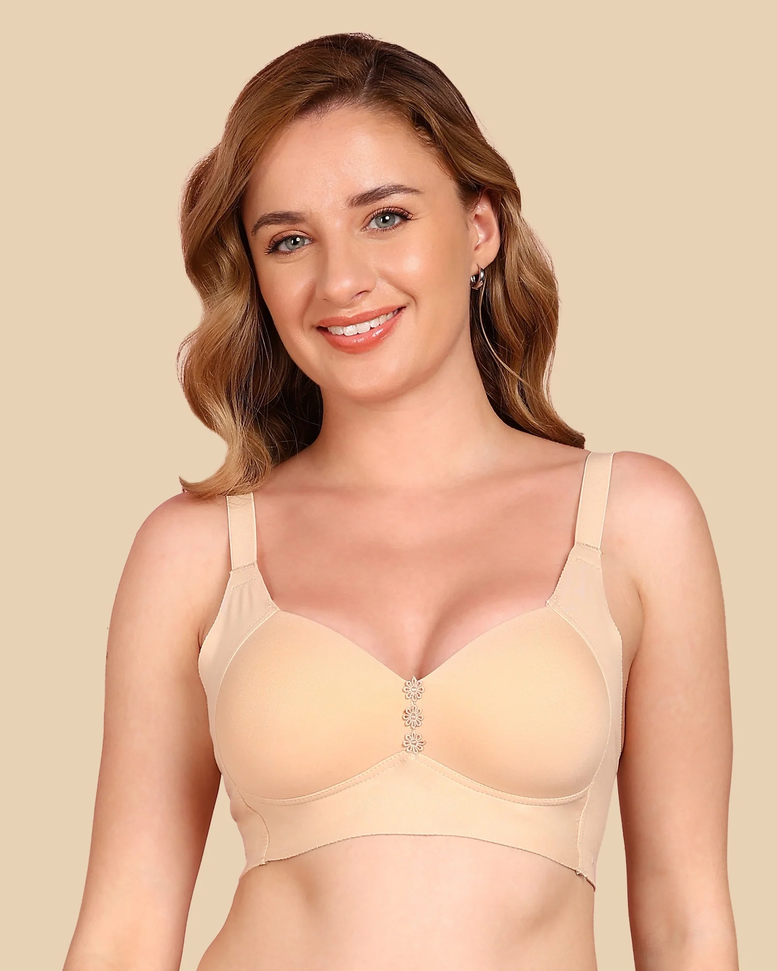 Tweens Bonded Breathable Cotton Plus-Size Padded M-Frame Minimiser (TW-SB-9203) - Image 7
