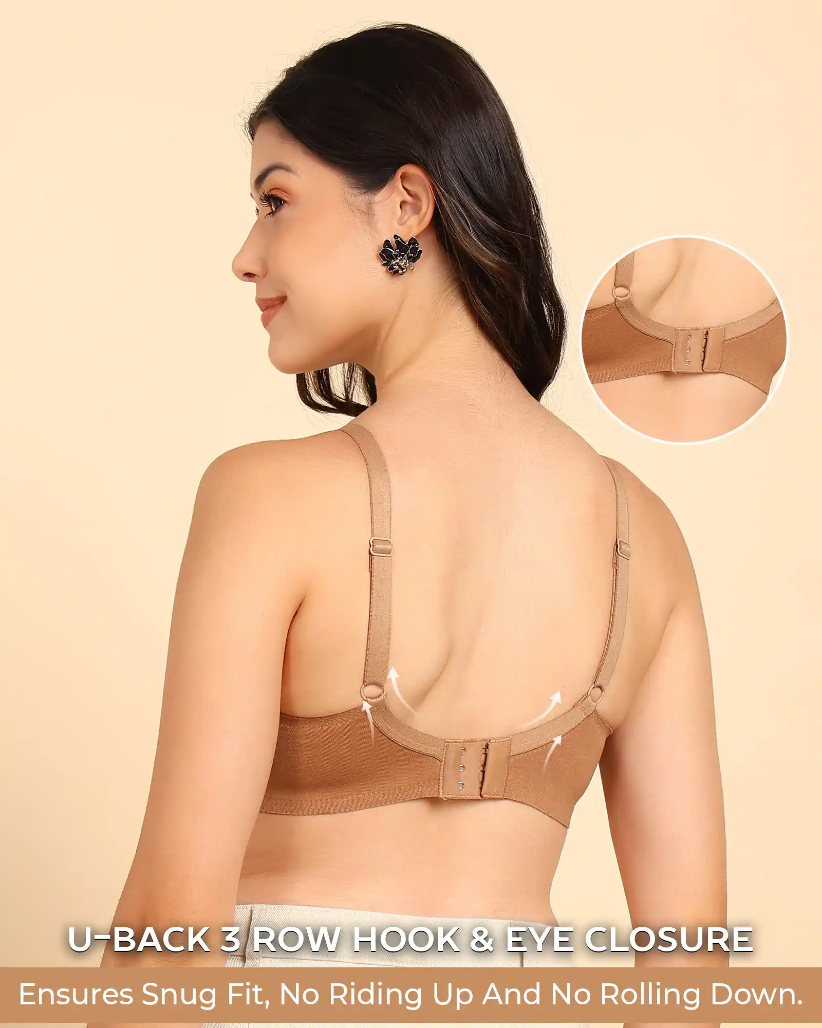 Tweens Bonded Breathable Cotton Push-Up 3/4-Coverage Bra (Level 3 Padding) (SB-93510) - Image 12