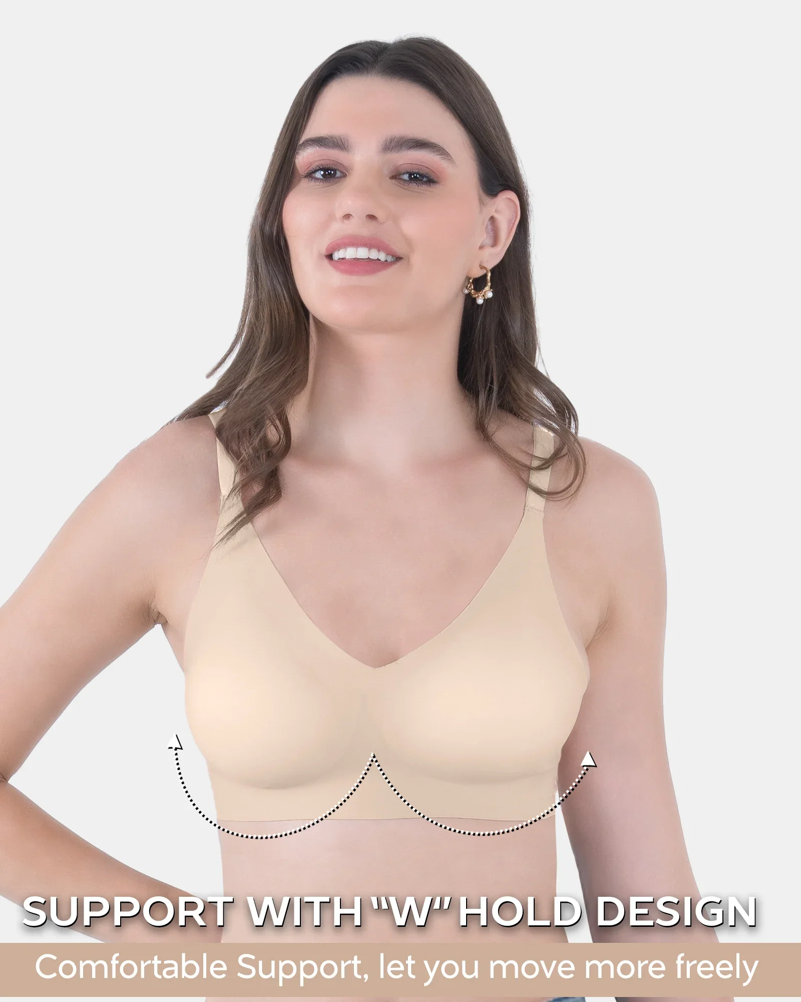 Tweens Bonded Polyamide Full-Coverage Padded Bra (SB-968) - Image 3
