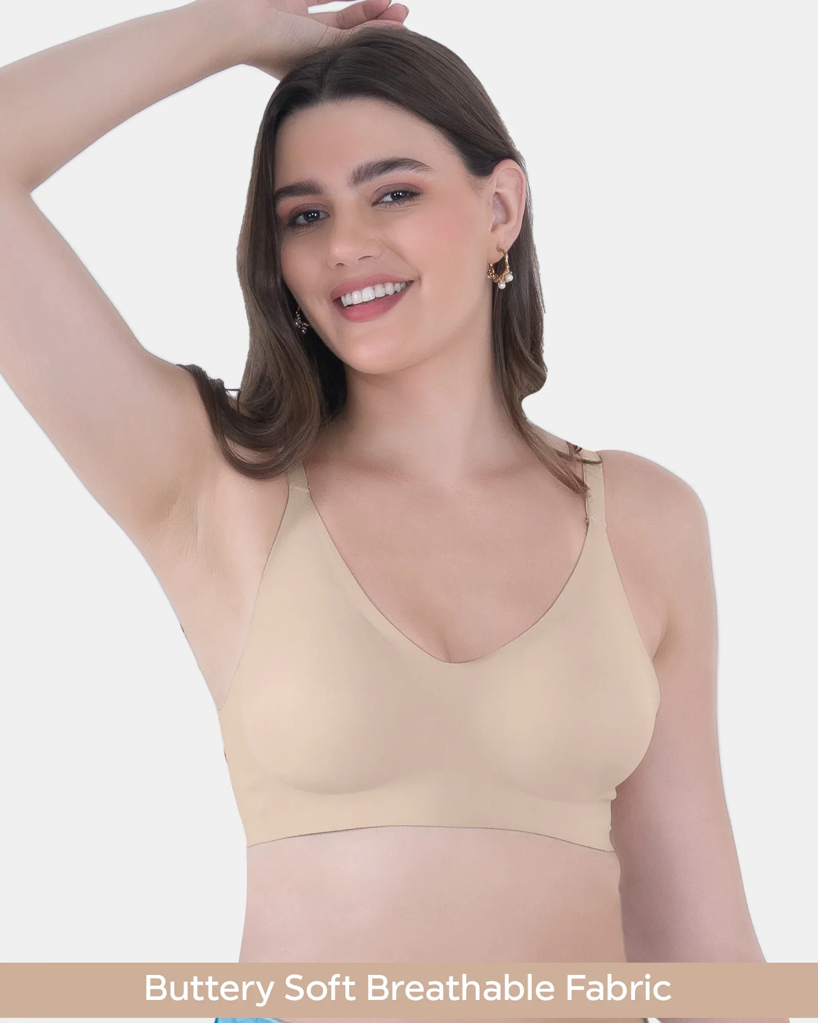 Tweens Bonded Polyamide Full-Coverage Padded Bra (SB-968) - Image 6