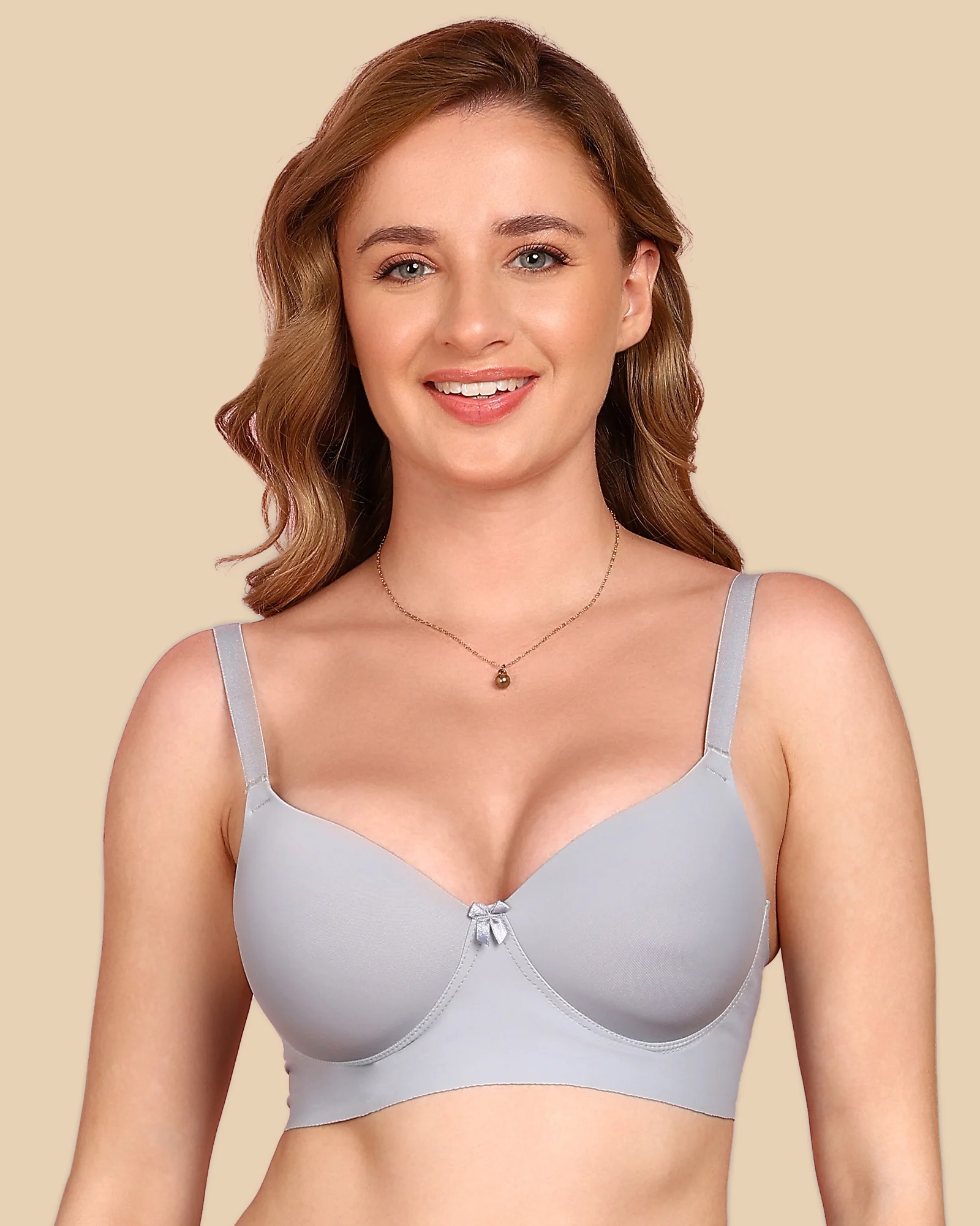 Tweens Bonded Polyamide Lightly Padded Bra (Level 1 Padding) (SB-95991) - Image 19
