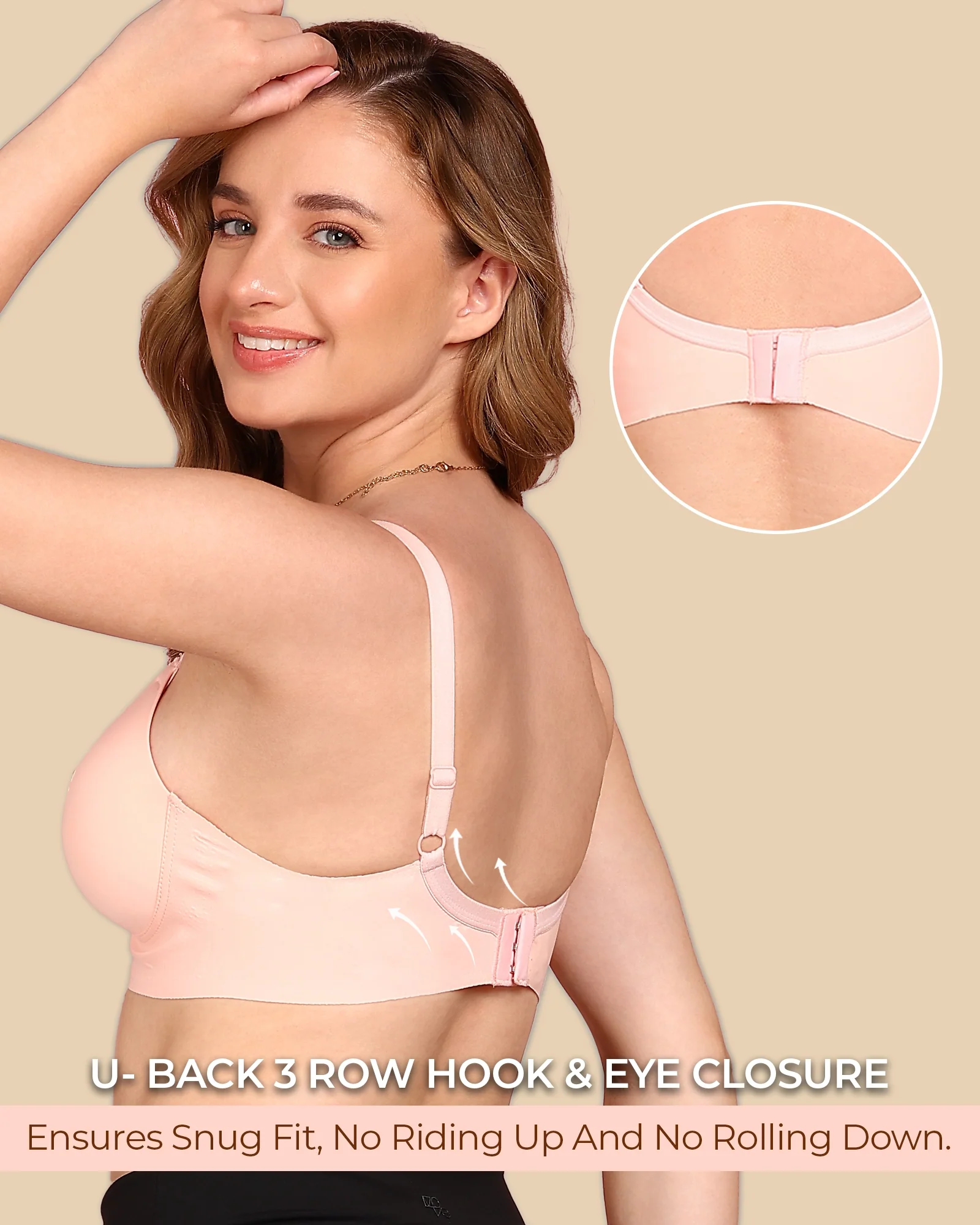 Tweens Bonded Polyamide Lightly Padded Bra (Level 1 Padding) (SB-95991) - Image 35