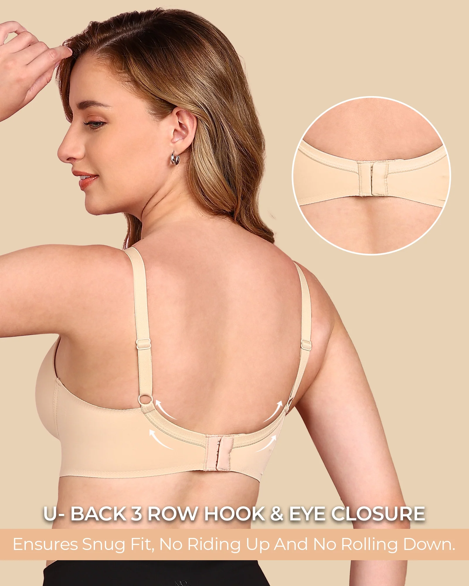 Tweens Bonded Polyamide Lightly Padded Bra (Level 1 Padding) (SB-95991) - Image 42