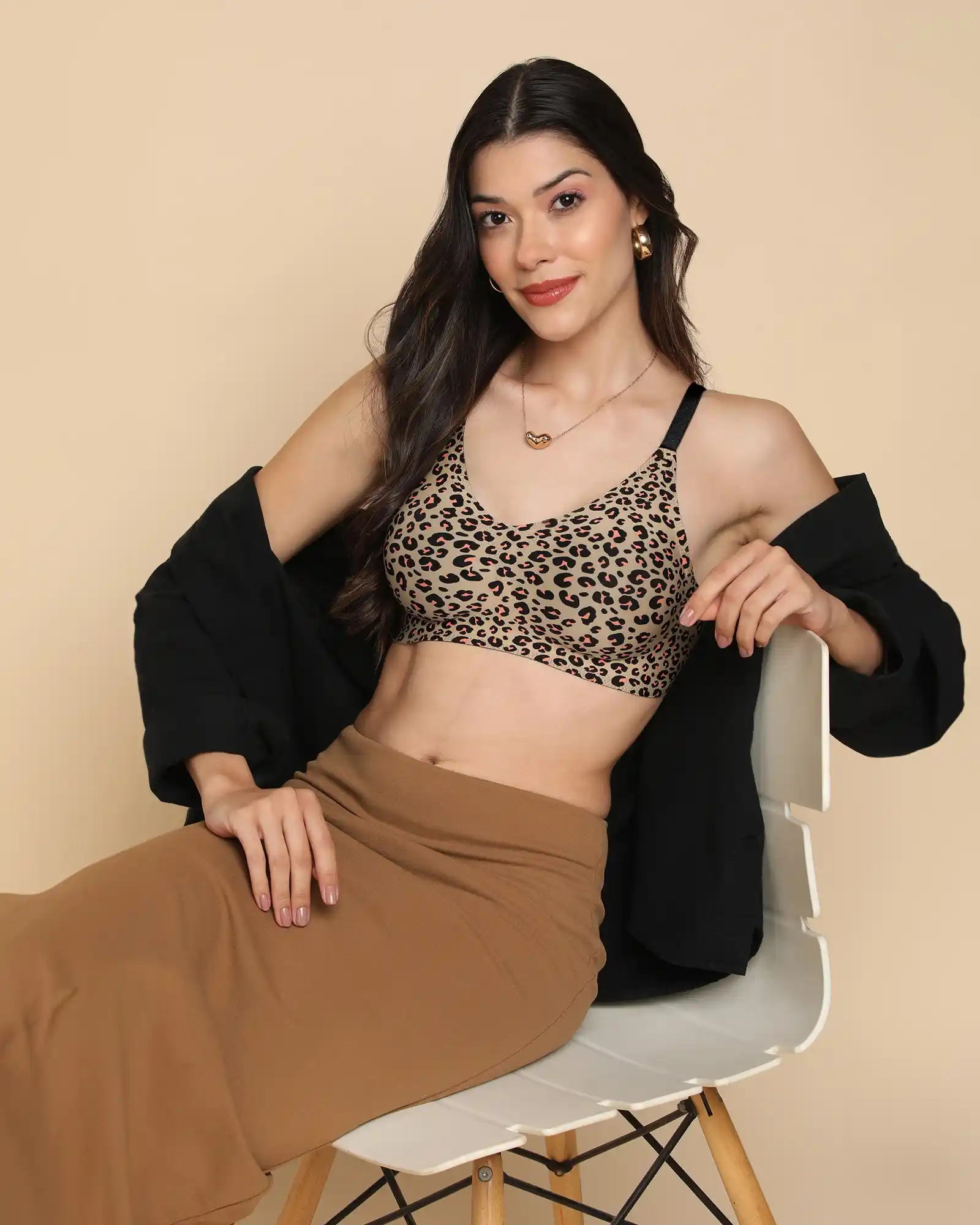 Tweens Bonded Printed Full-Coverage Padded Bra (SB-68 PR) - Image 17