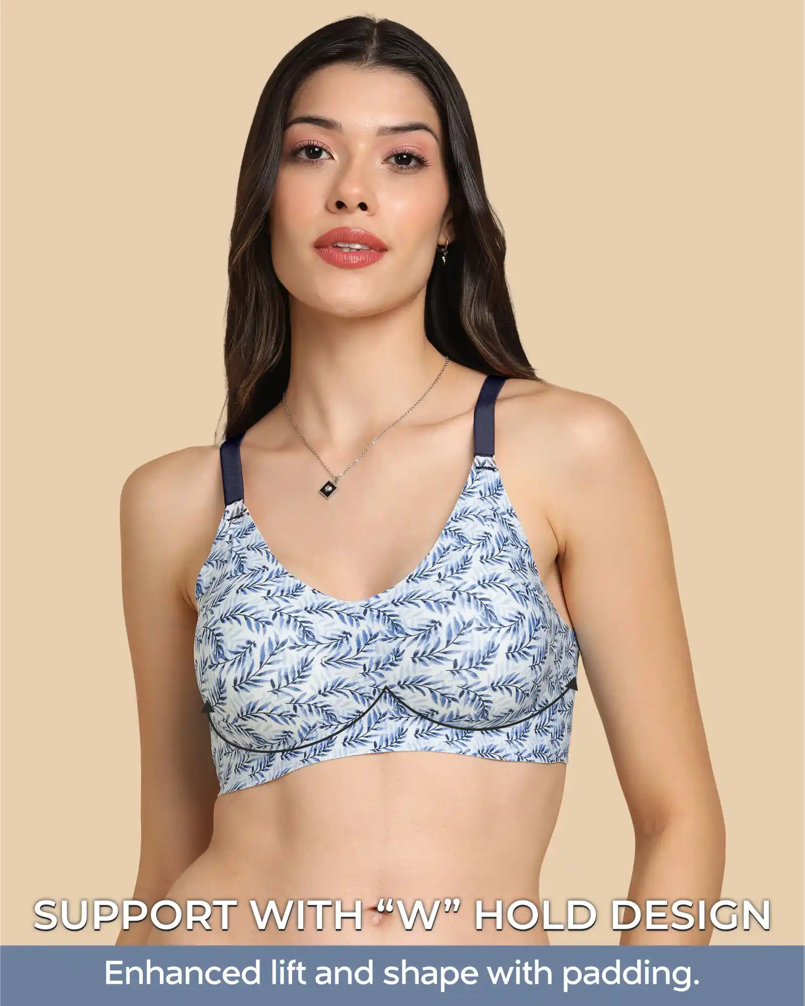 Tweens Bonded Printed Full-Coverage Padded Bra (SB-68 PR) - Image 20