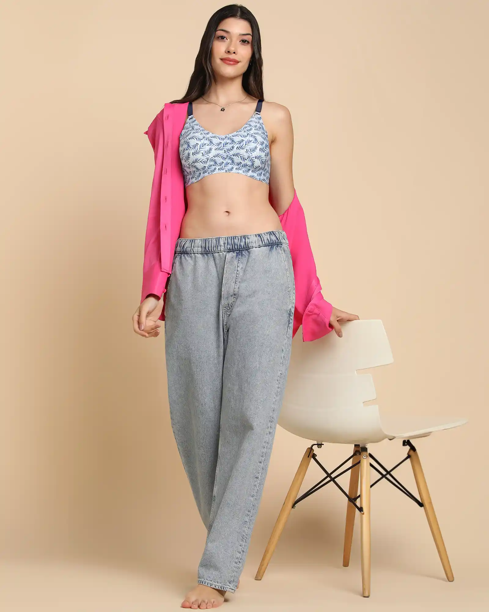 Tweens Bonded Printed Full-Coverage Padded Bra (SB-68 PR) - Image 23