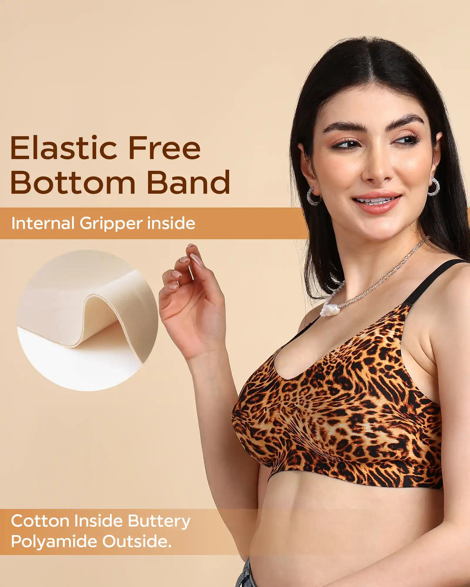 Tweens Bonded Printed Full-Coverage Padded Bra (SB-68 PR) - Image 25