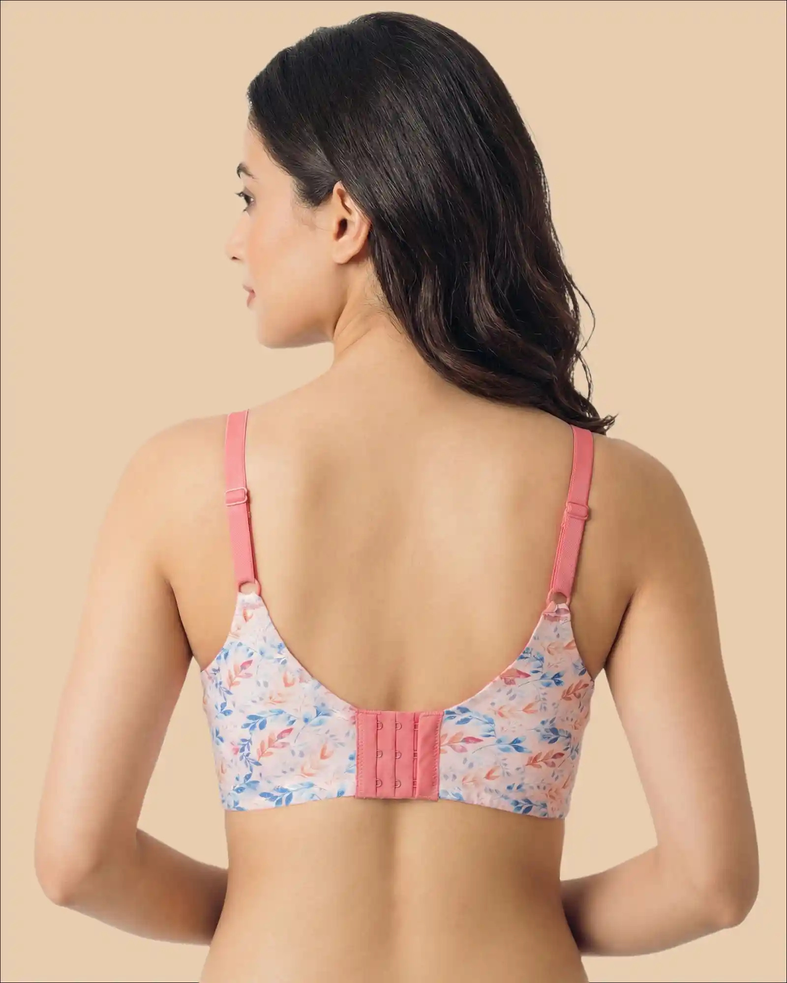Polyamide Padded Printed Bonded Bra  (SB-6825 PR) - Image 4