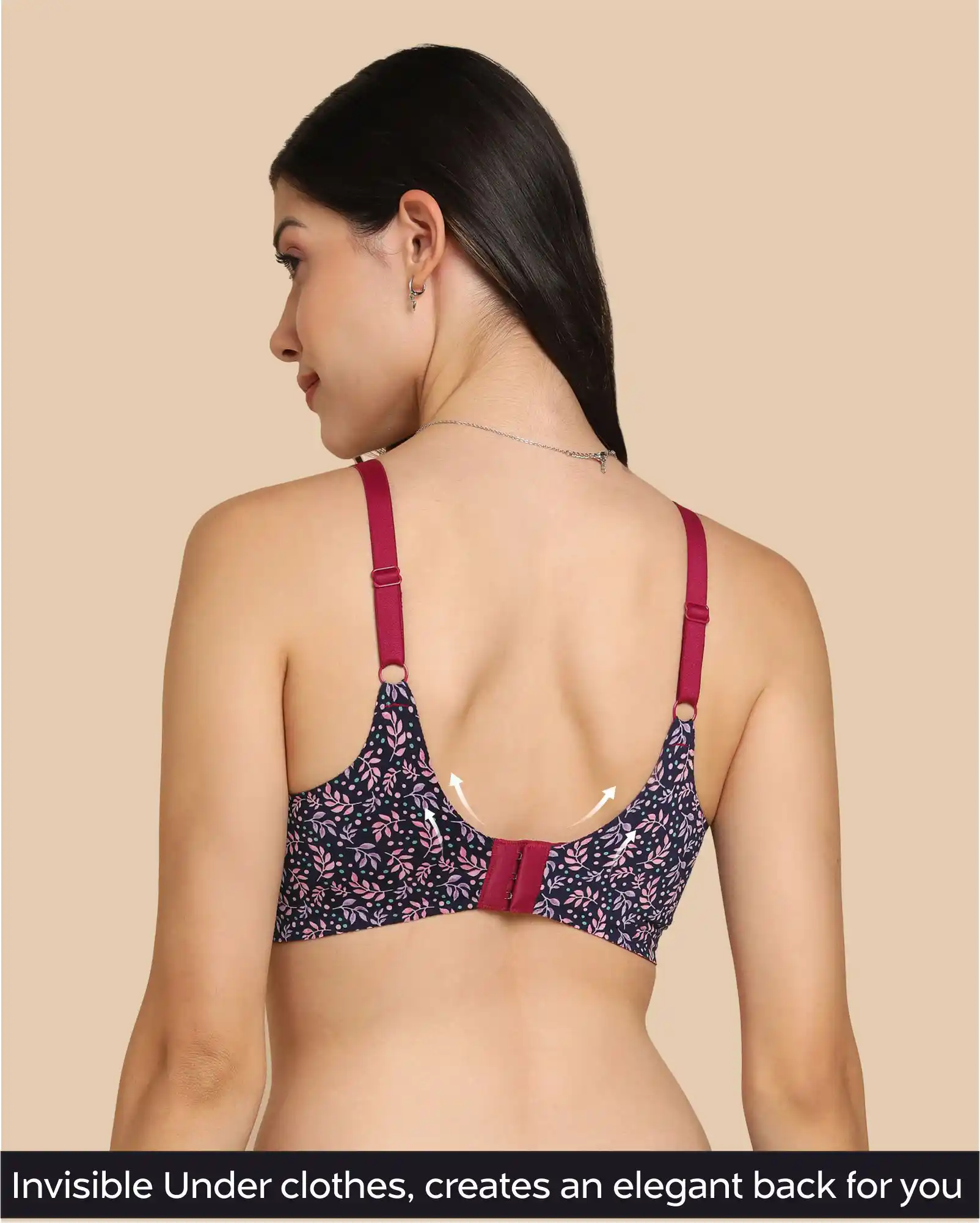 Tweens Bonded Printed Full-Coverage Padded Bra (SB-6826 PR) - Image 5