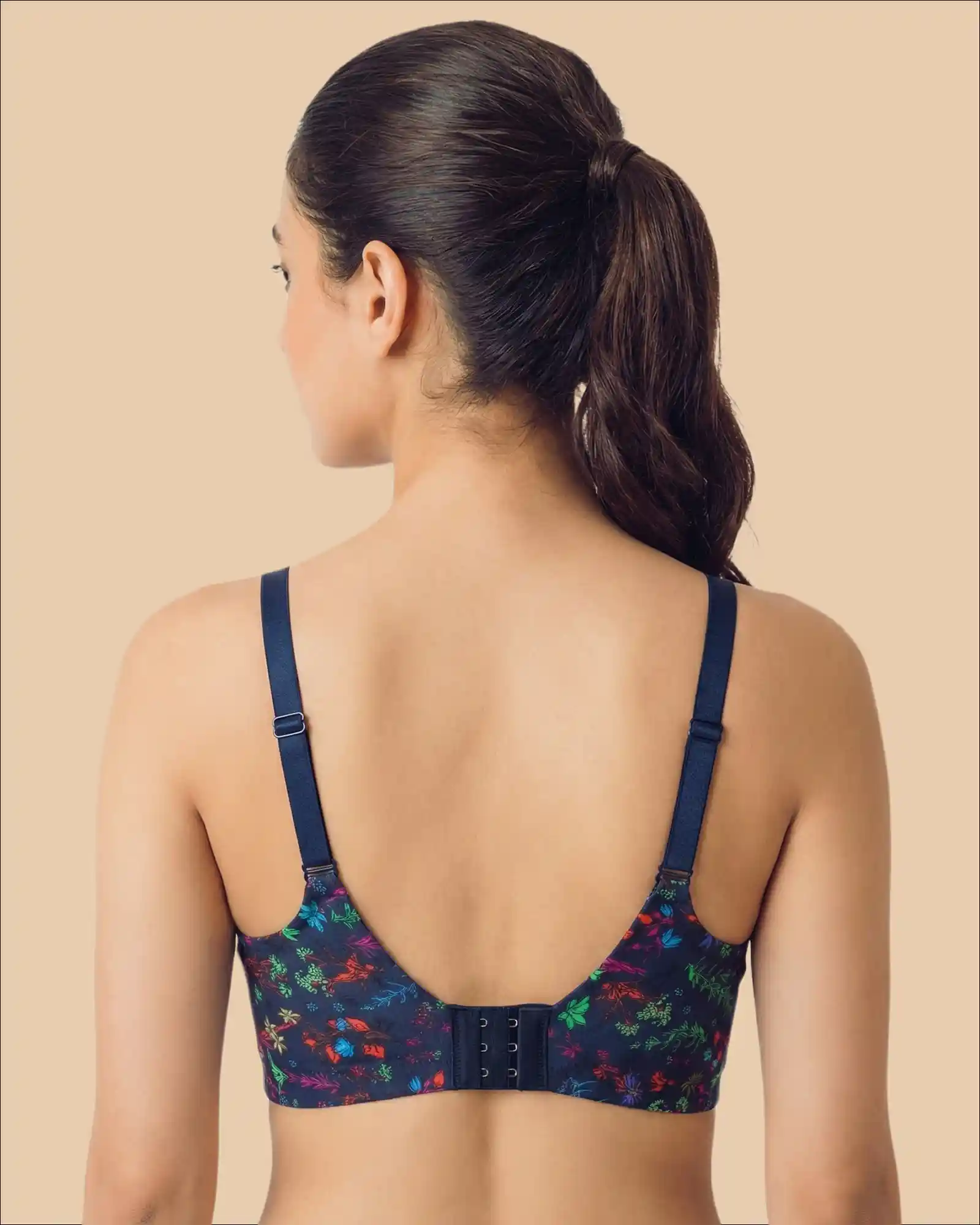 Polyamide Padded Printed Bonded Bra (SB-6829 PR) - Image 4