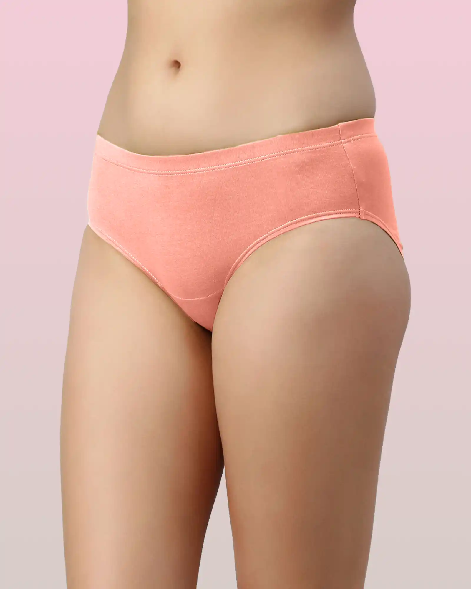 Tweens High Coverage Cotton Spandex Hipster Panty with Stay-Fresh Treatment (Pack of 3) - Image 9