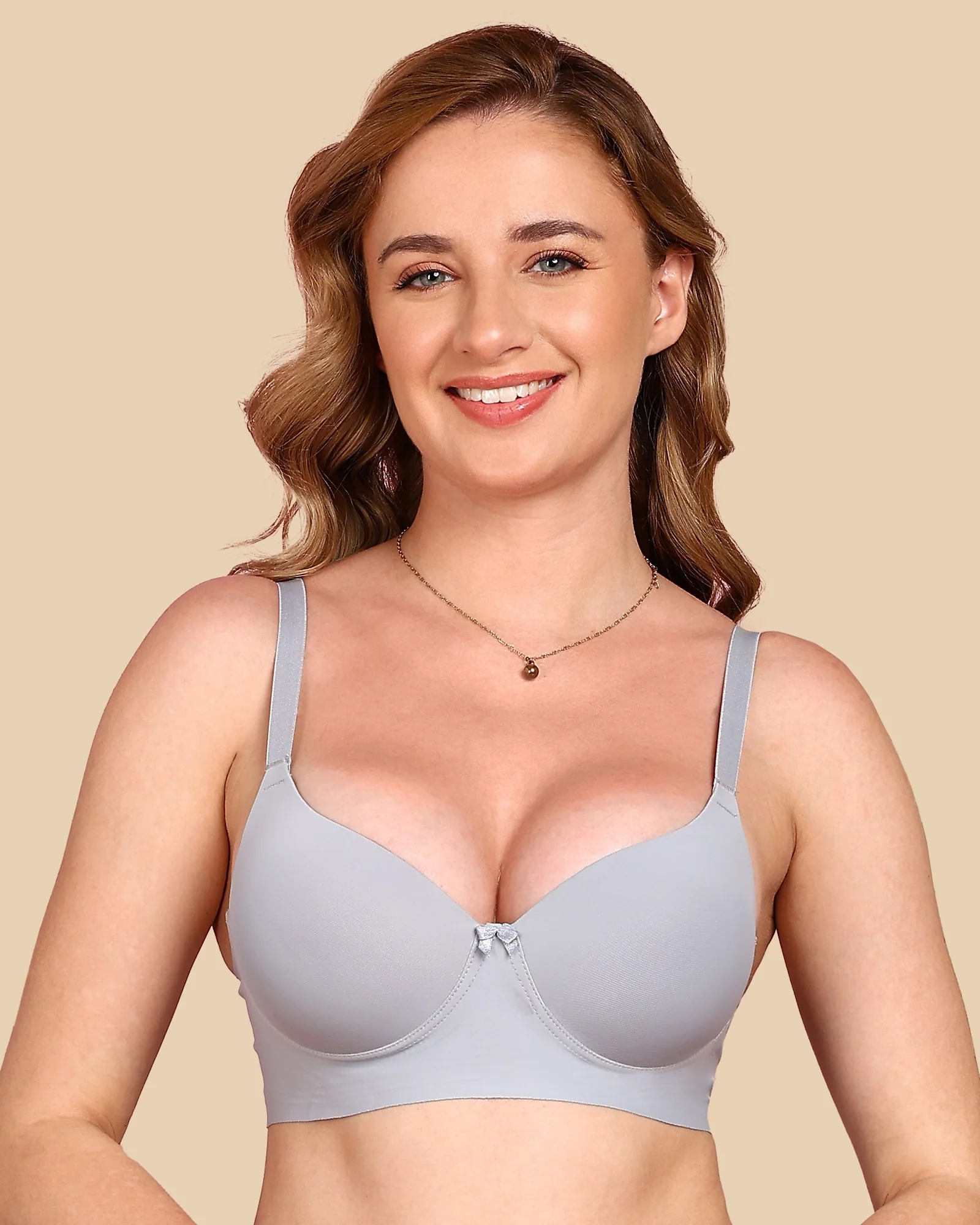 Tweens Bonded Polyamide Push-Up 3/4 Coverage Bra (Level 3 Padding) (SB-95301) - Image 13