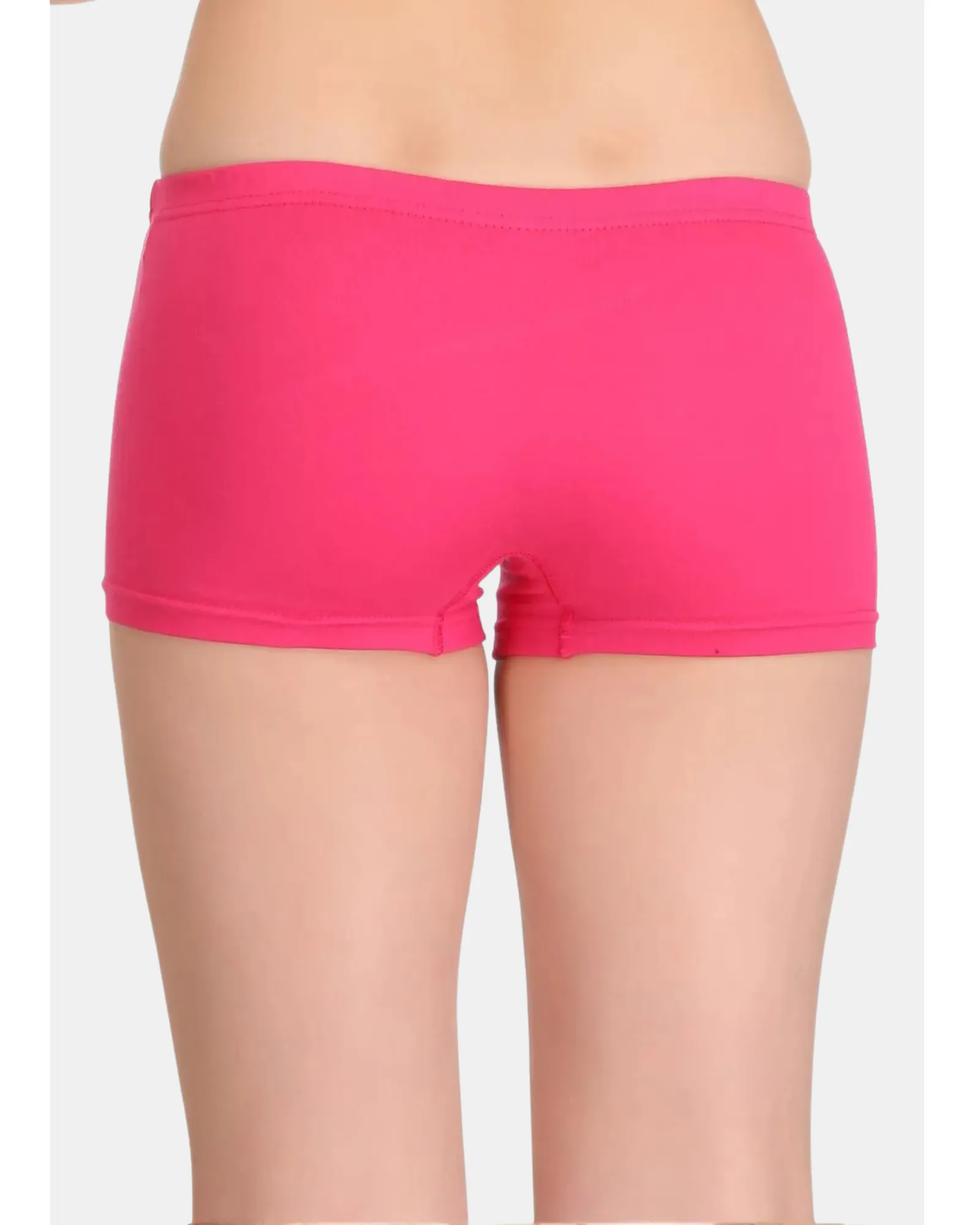 Tweens High-Rise Cotton Stretch Boyshorts Full Coverage, Seamless Comfort Everyday Essentials (Pack Of 3) - Image 3