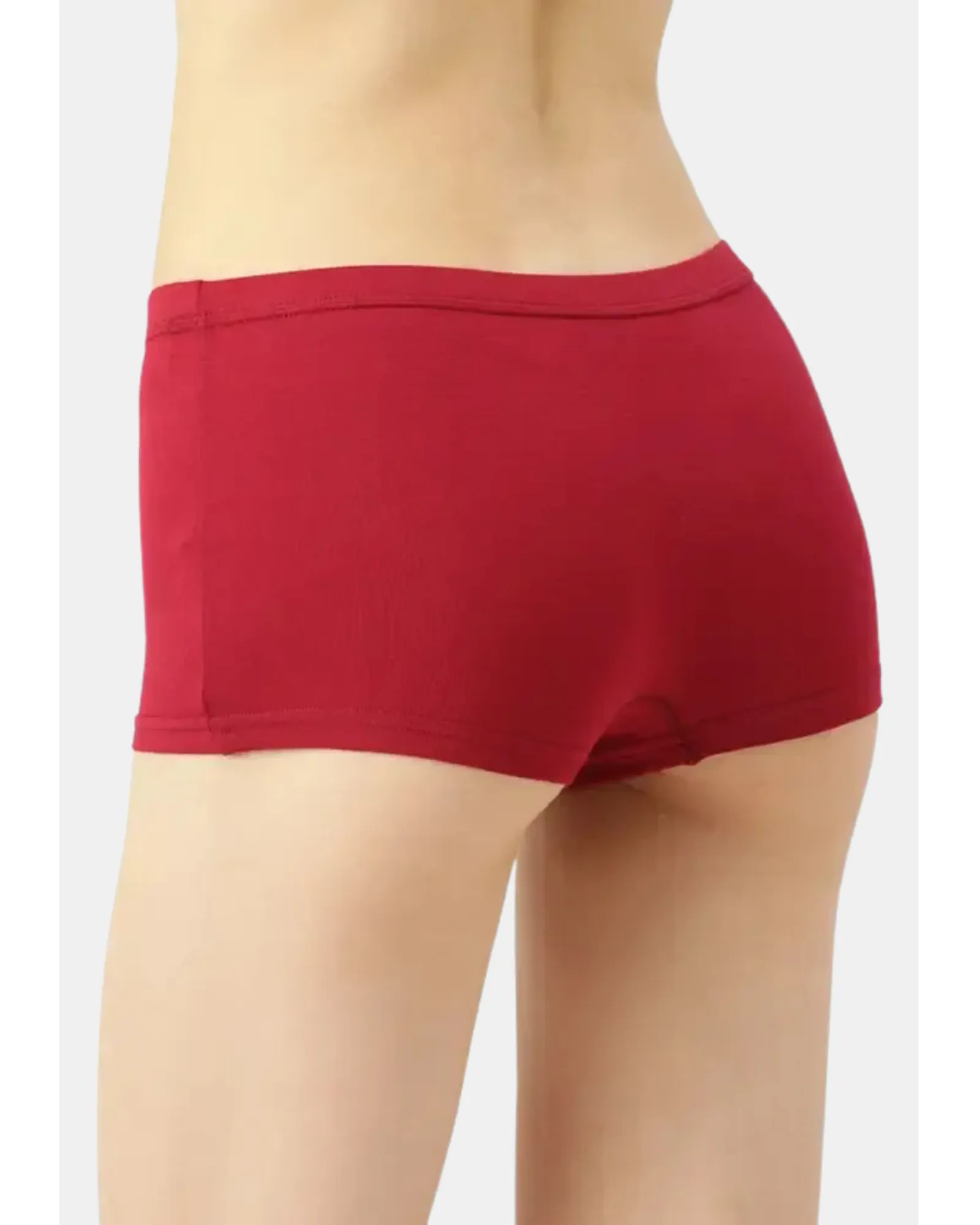 Tweens High-Rise Cotton Stretch Boyshorts Full Coverage, Seamless Comfort Everyday Essentials (Pack Of 3) - Image 7